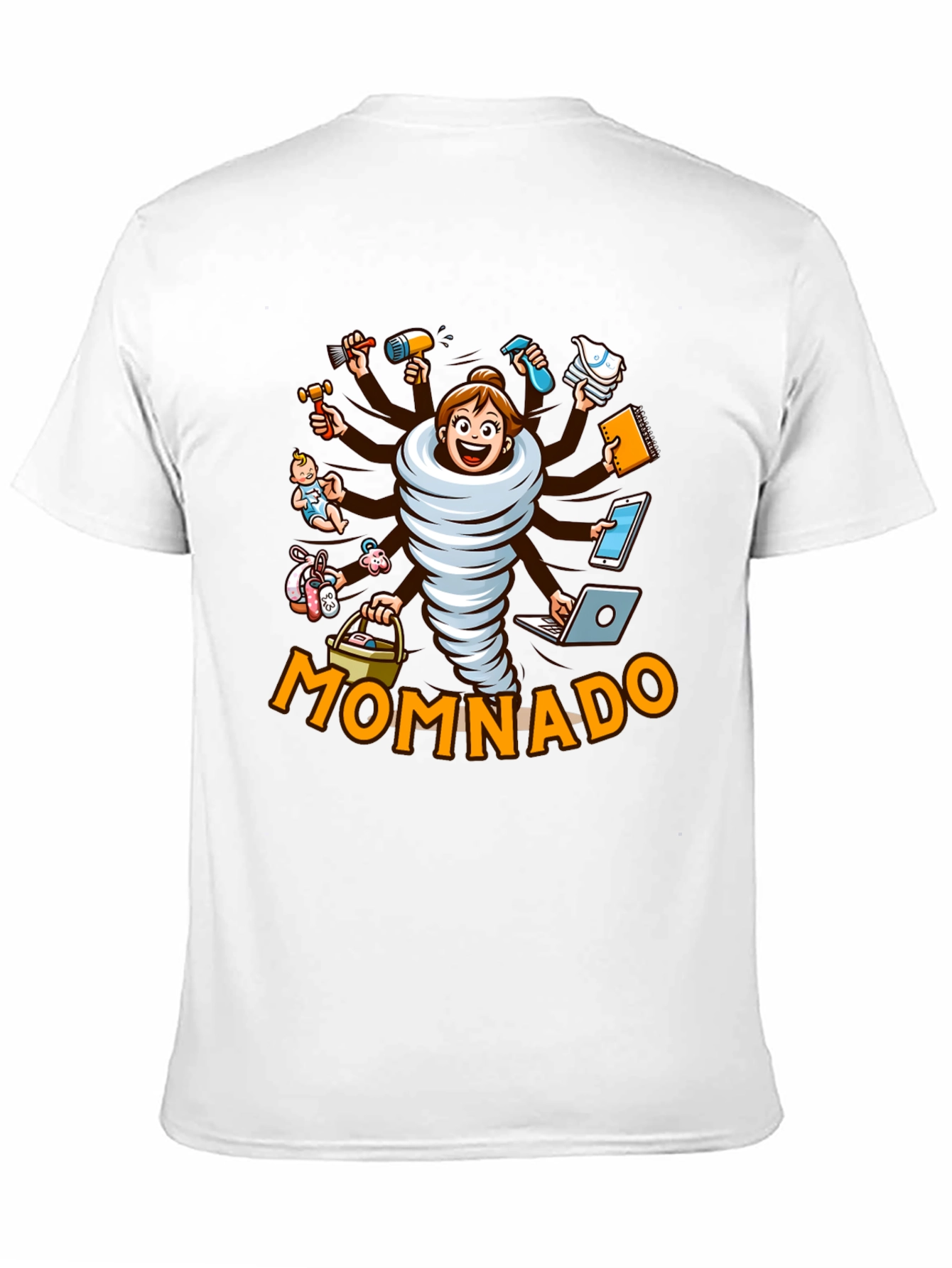 Momnado Graphic T-Shirt - Busy Mom Humor