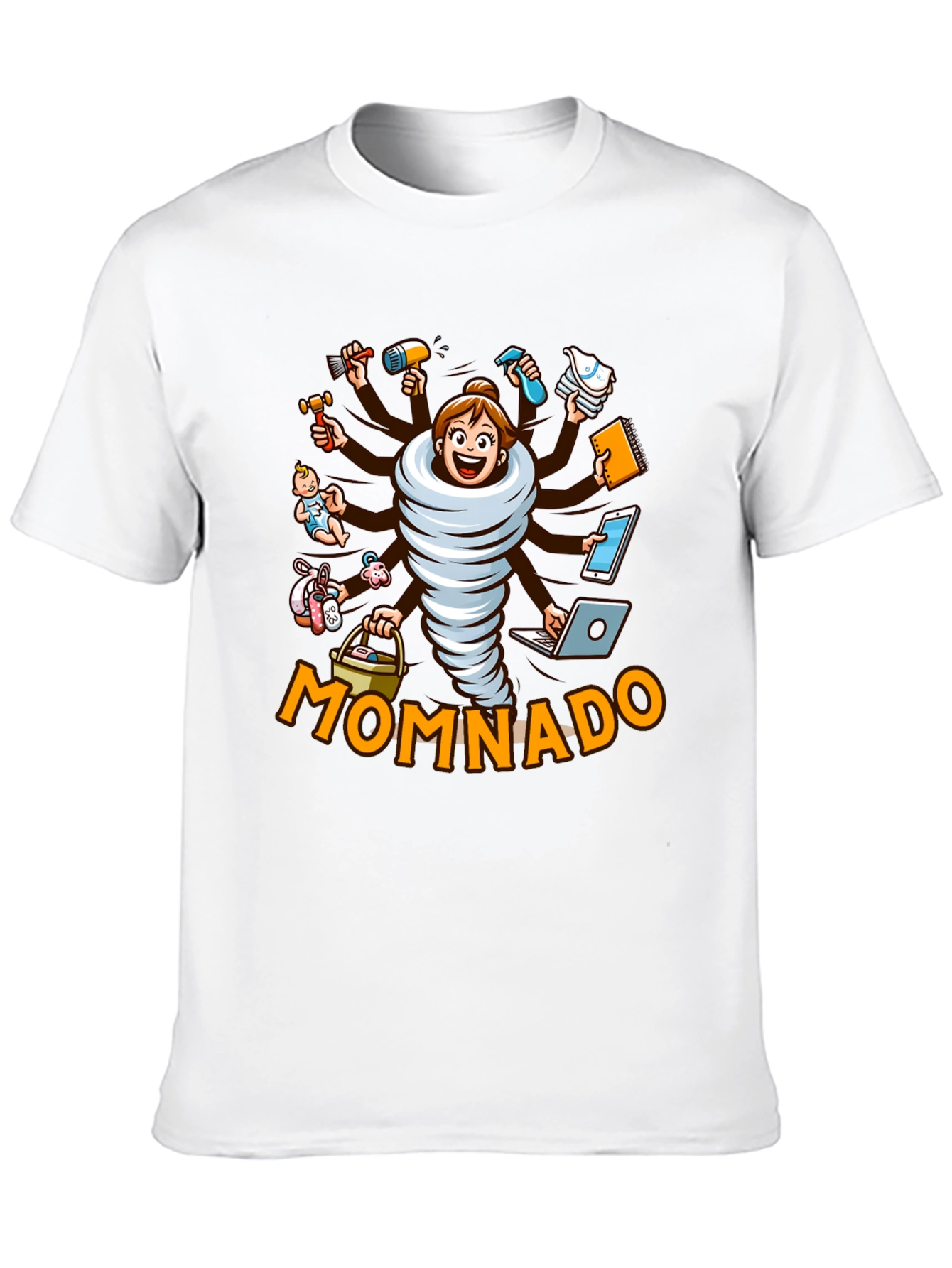 Momnado Graphic T-Shirt - Busy Mom Humor