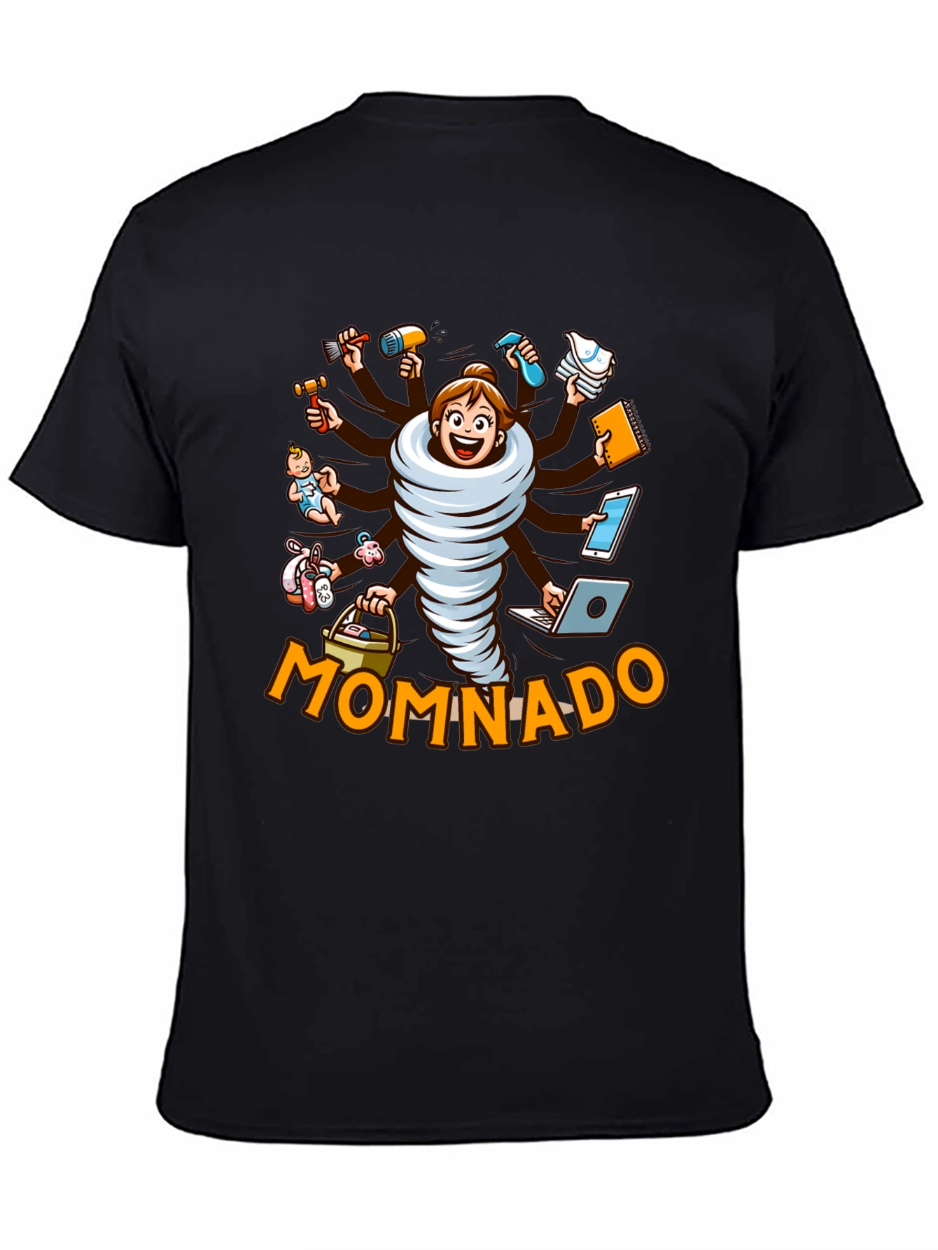 Momnado Graphic T-Shirt - Busy Mom Humor
