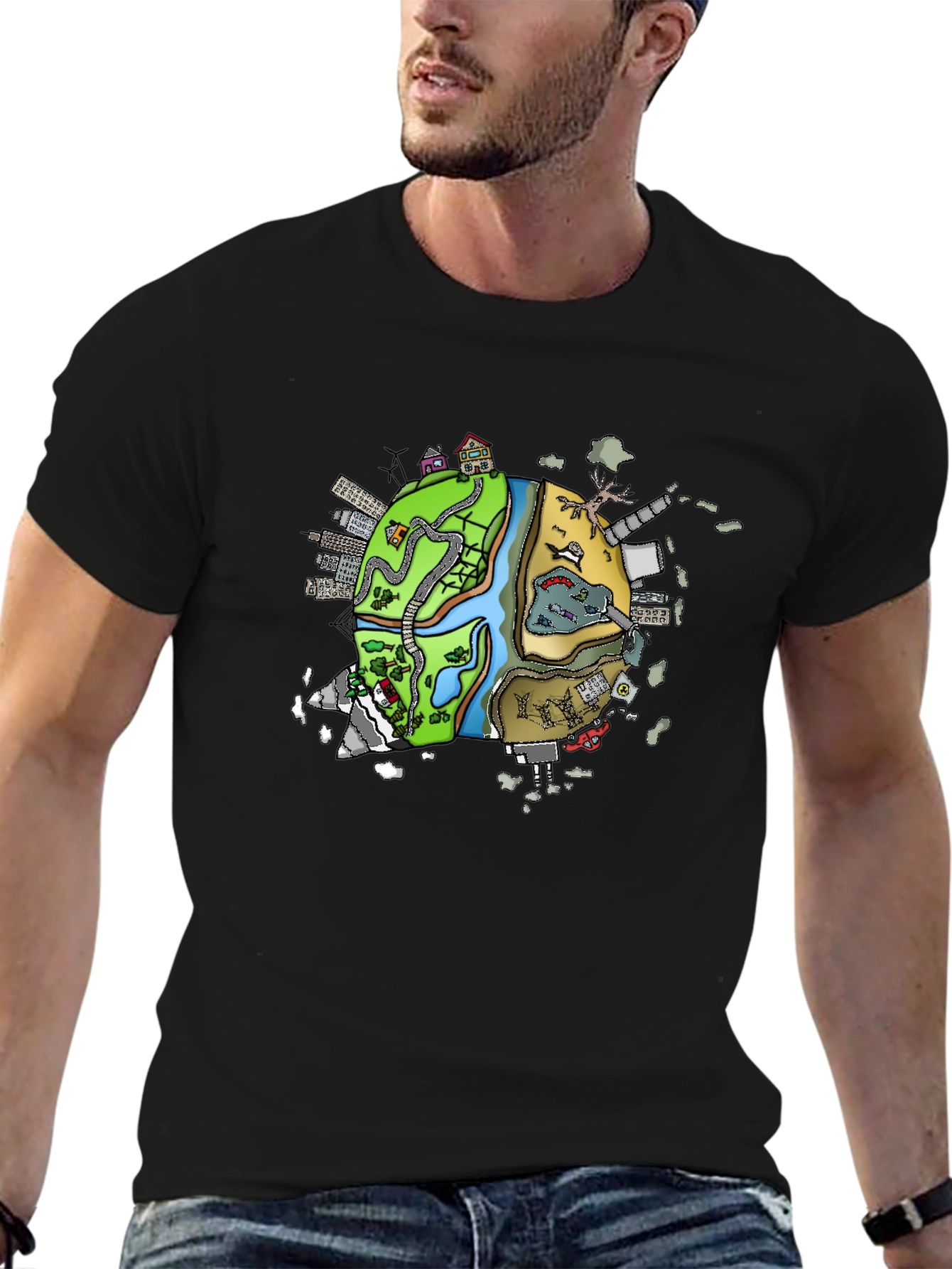 Eco-Friendly Graphic T-Shirt: Environmental Awareness