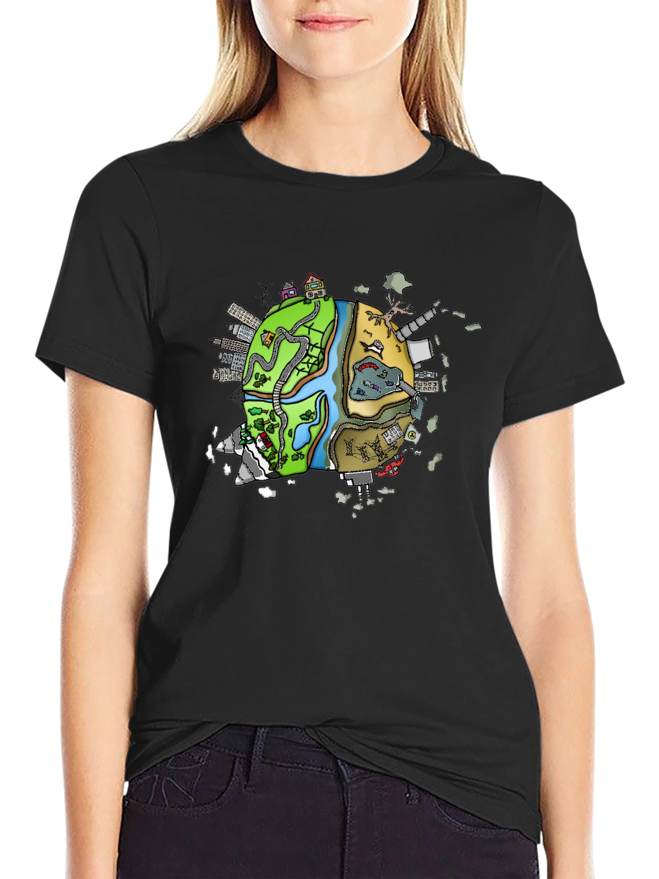 Eco-Friendly Graphic T-Shirt: Environmental Awareness