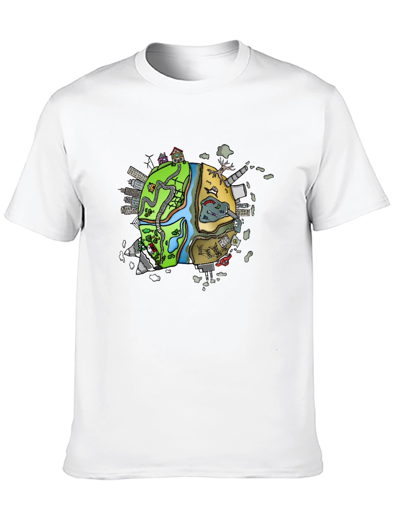 Eco-Friendly Graphic T-Shirt: Environmental Awareness