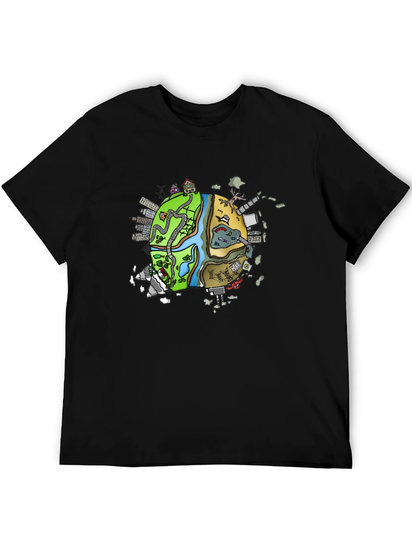 Eco-Friendly Graphic T-Shirt: Environmental Awareness