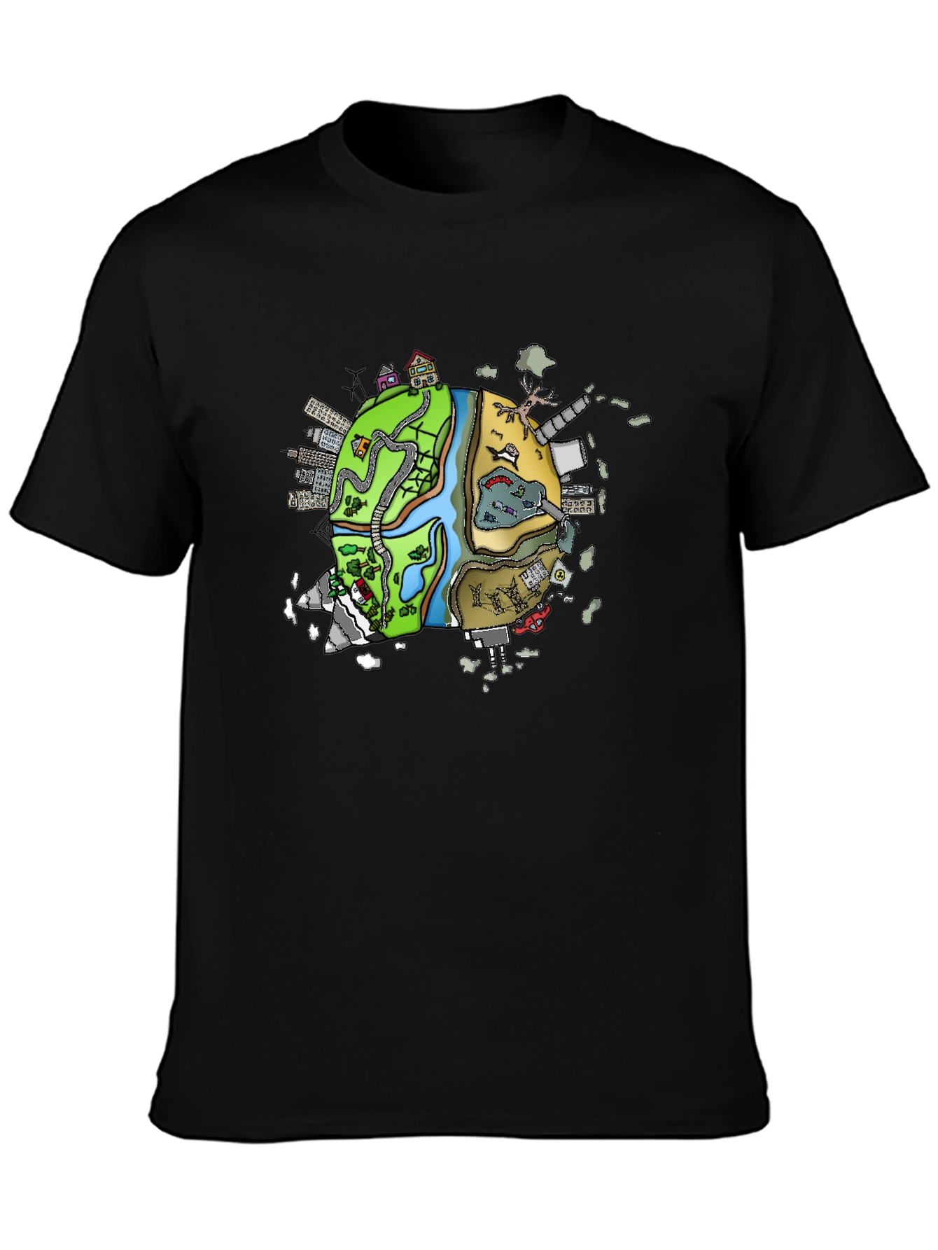 Eco-Friendly Graphic T-Shirt: Environmental Awareness