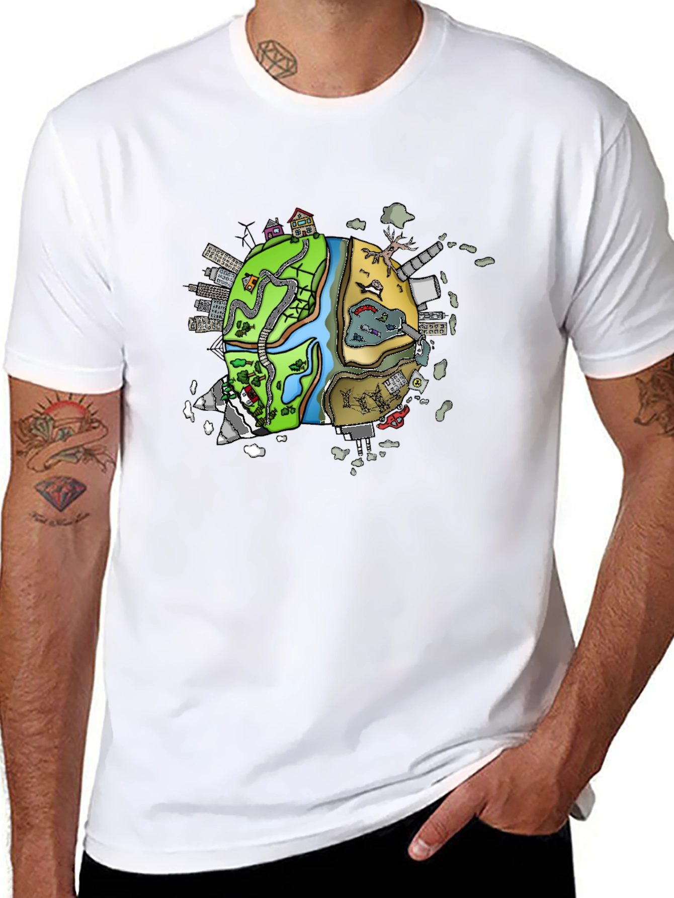 Eco-Friendly Graphic T-Shirt: Environmental Awareness