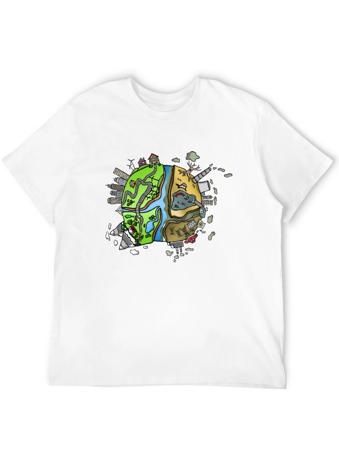 Eco-Friendly Graphic T-Shirt: Environmental Awareness