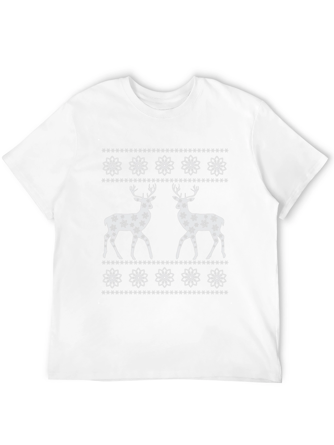 Deer Snowflake Graphic Tee