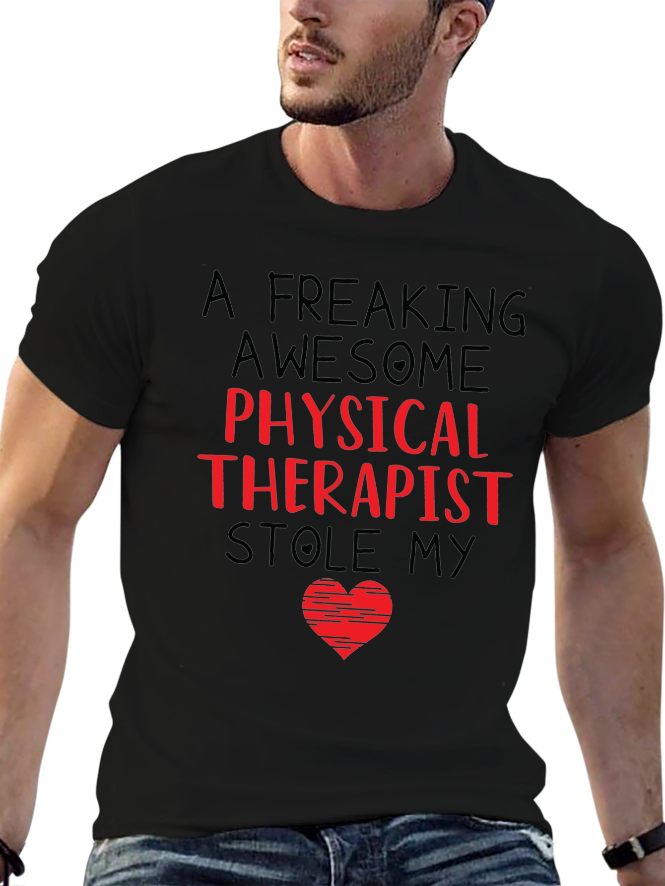 Awesome Physical Therapist Graphic Tee