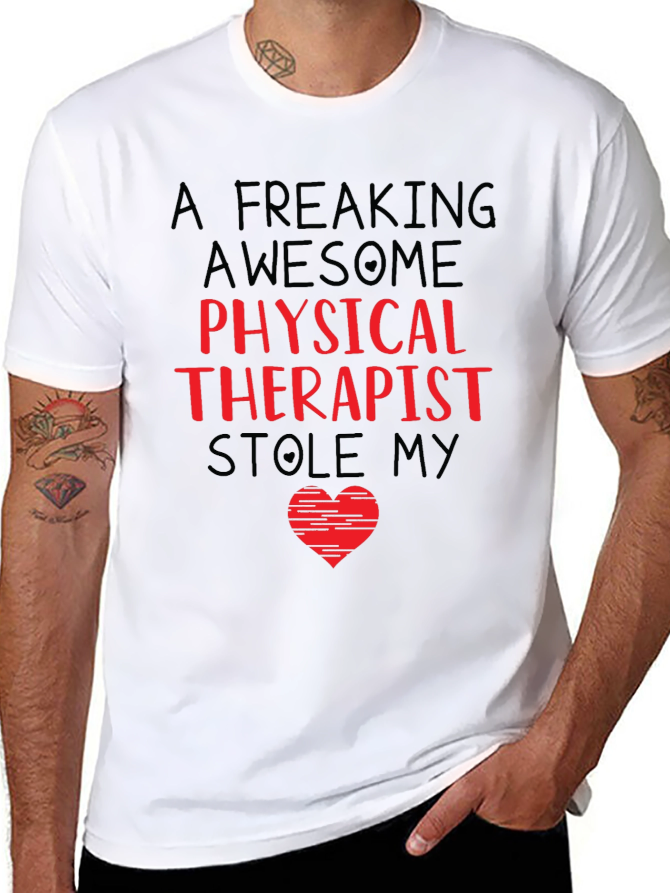 Awesome Physical Therapist Graphic Tee