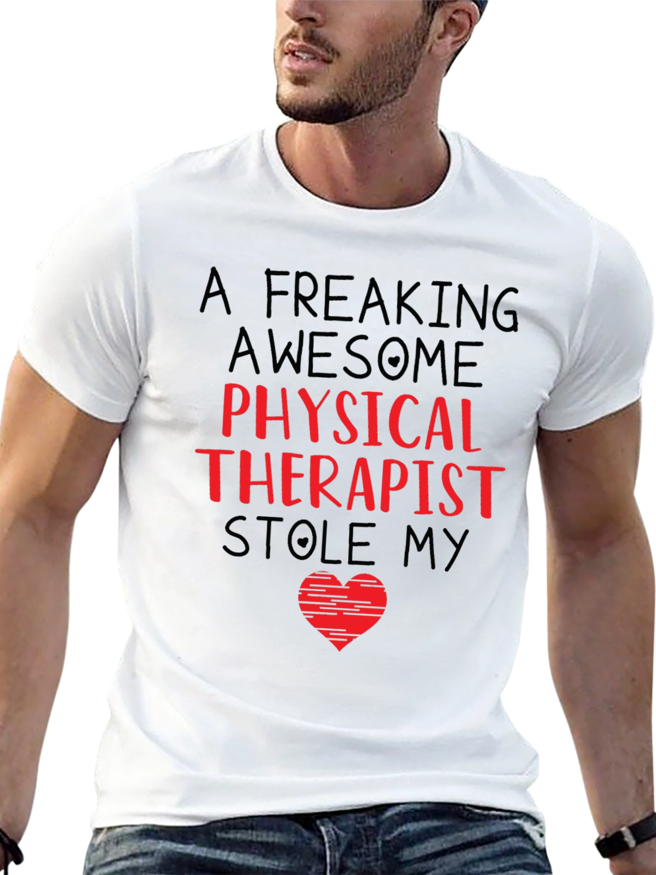 Awesome Physical Therapist Graphic Tee