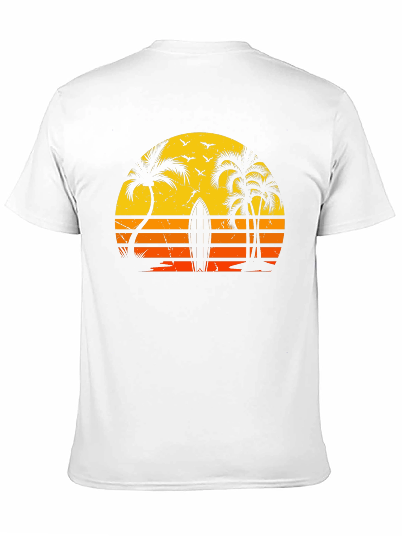 Retro Sunset Surf T-Shirt