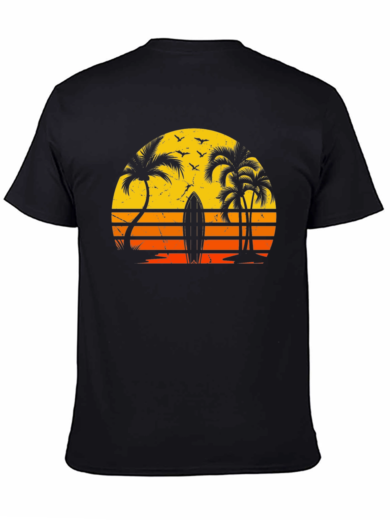 Retro Sunset Surf T-Shirt