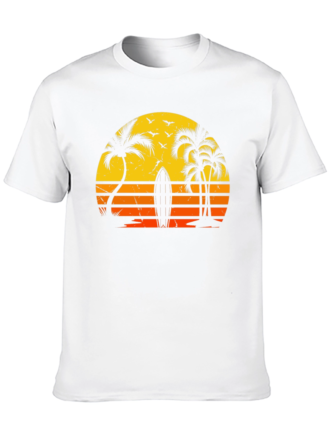 Retro Sunset Surf T-Shirt