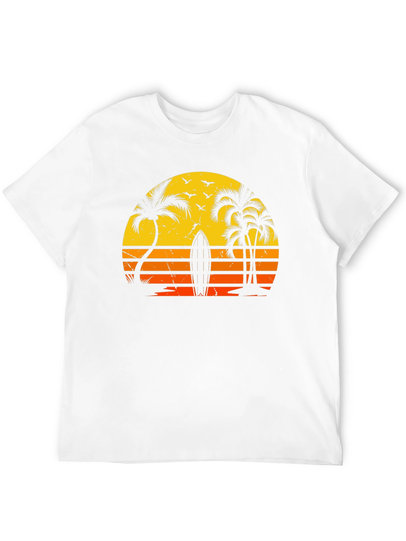 Retro Sunset Surf T-Shirt