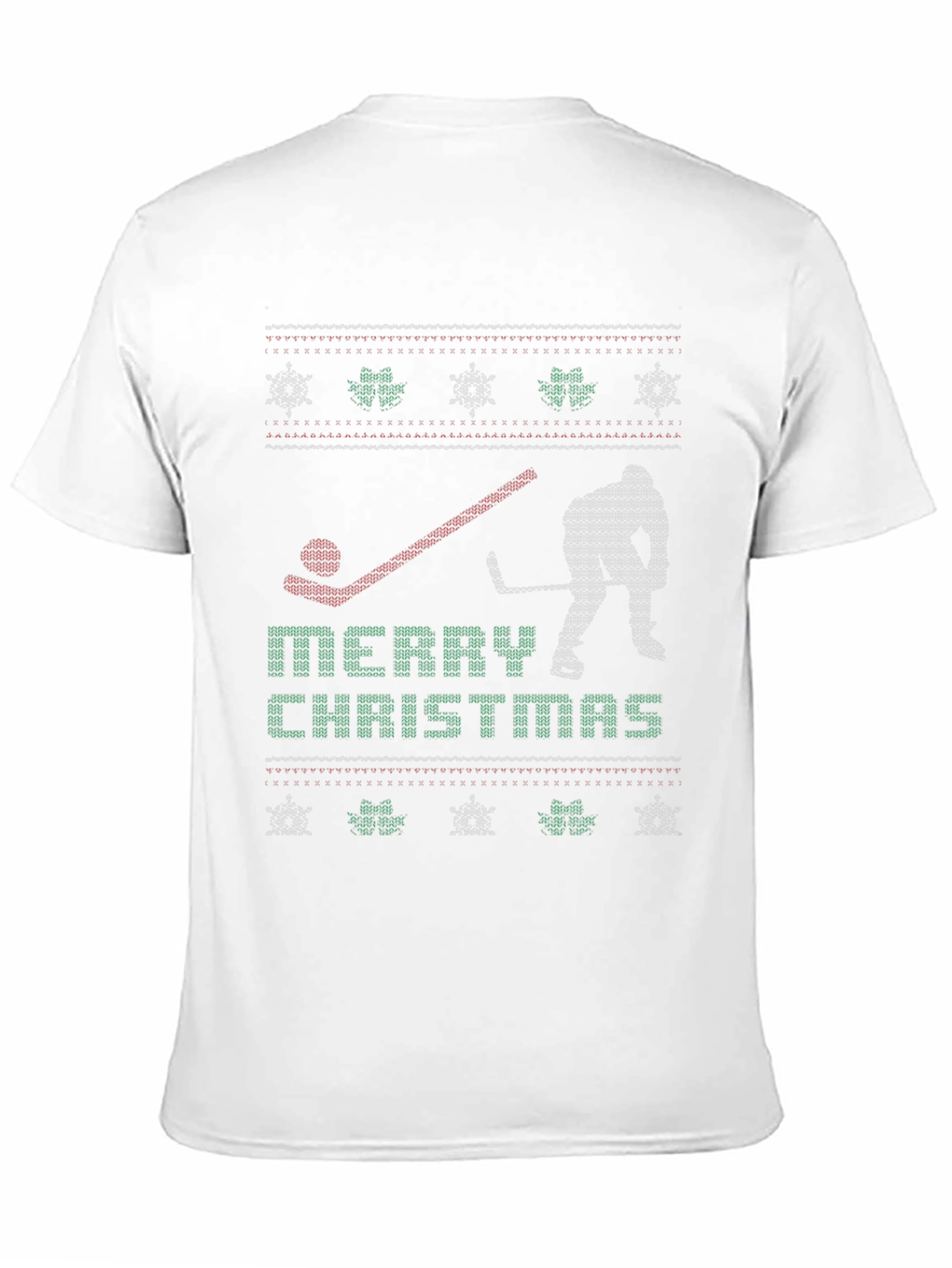 Ugly Christmas Hockey Sweater T-Shirt