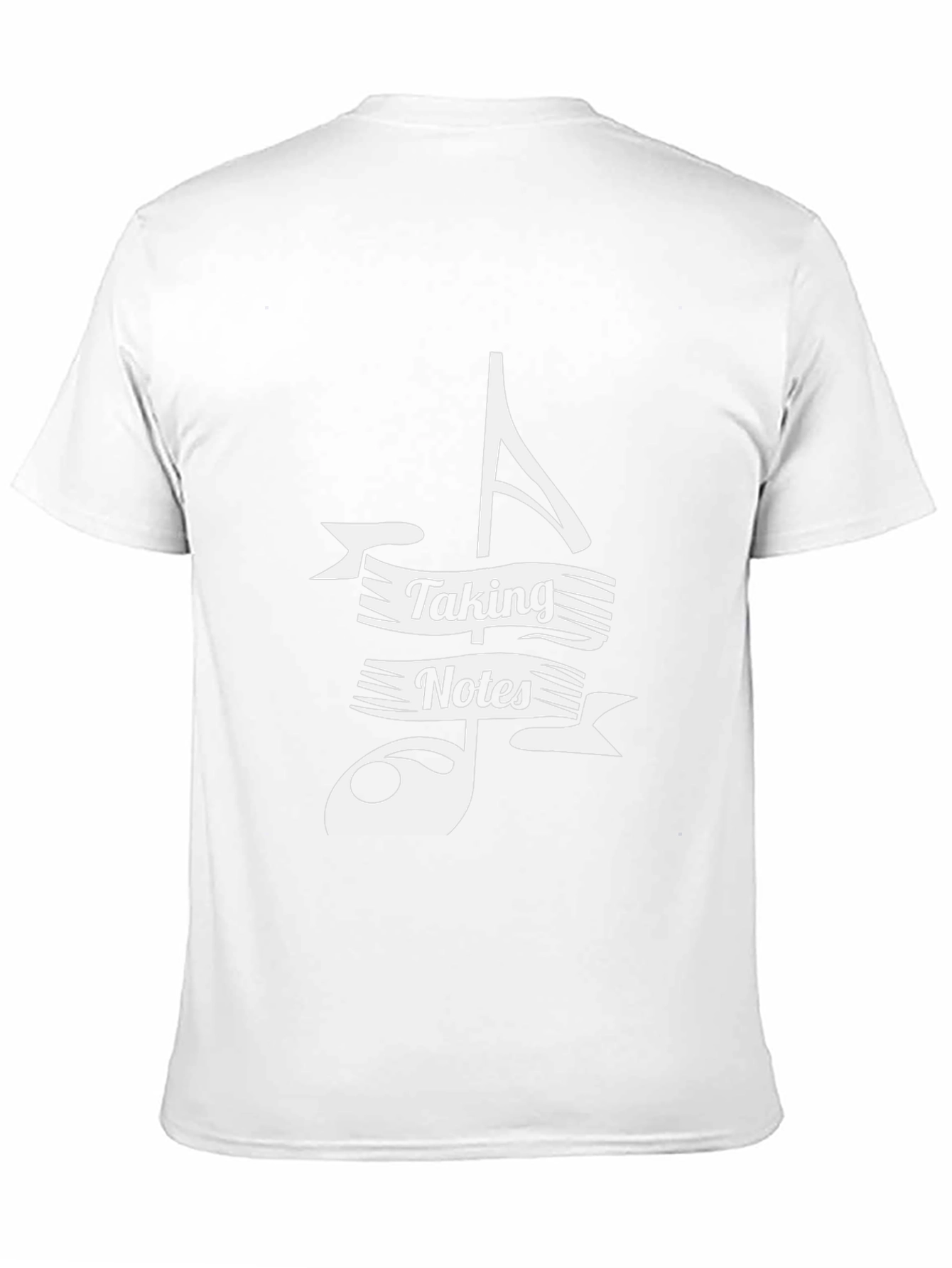 Taking Notes Graphic Tee - Music Lovers T-Shirt