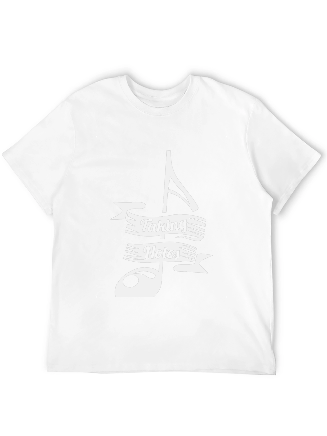 Taking Notes Graphic Tee - Music Lovers T-Shirt