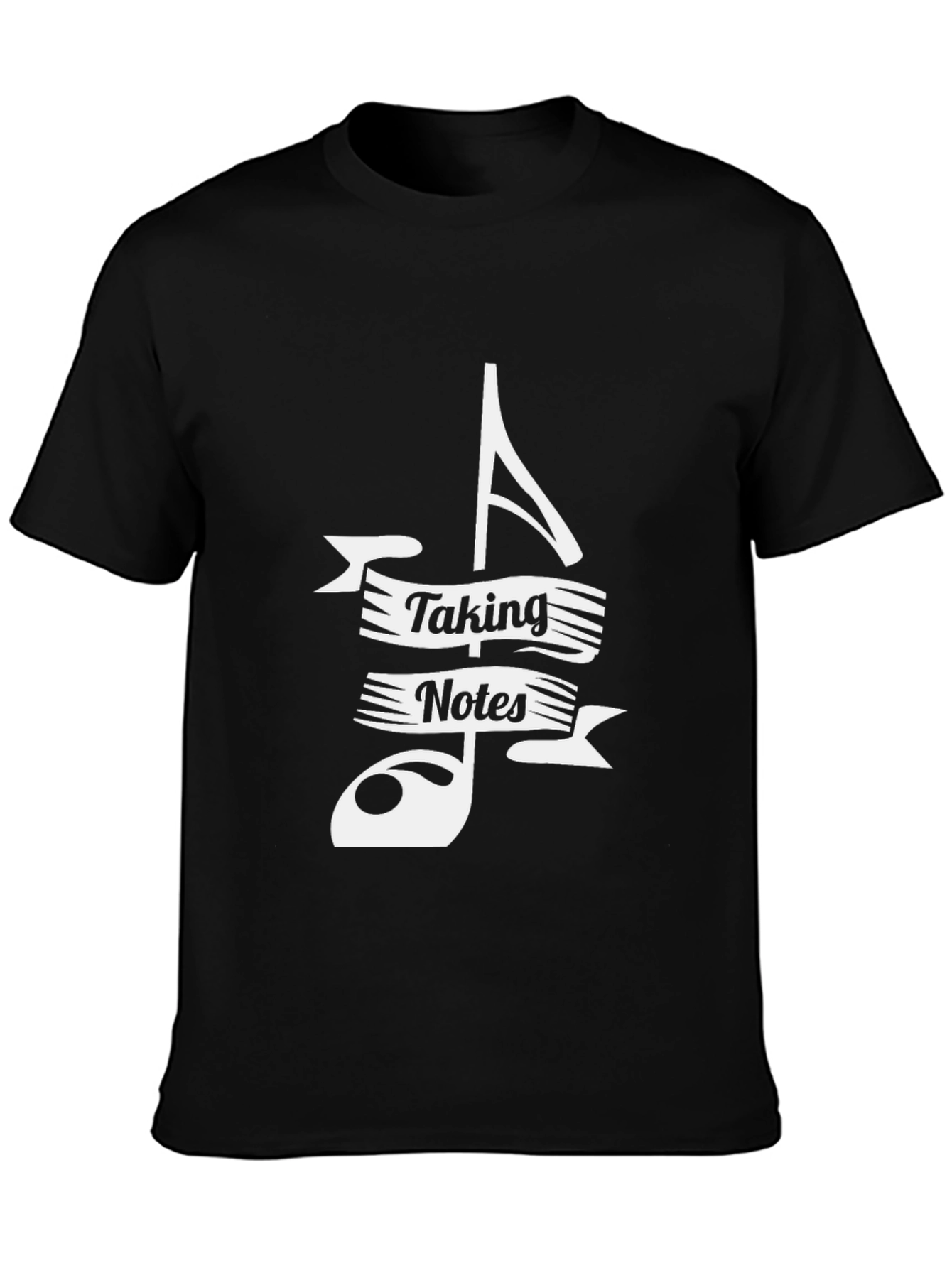 Taking Notes Graphic Tee - Music Lovers T-Shirt