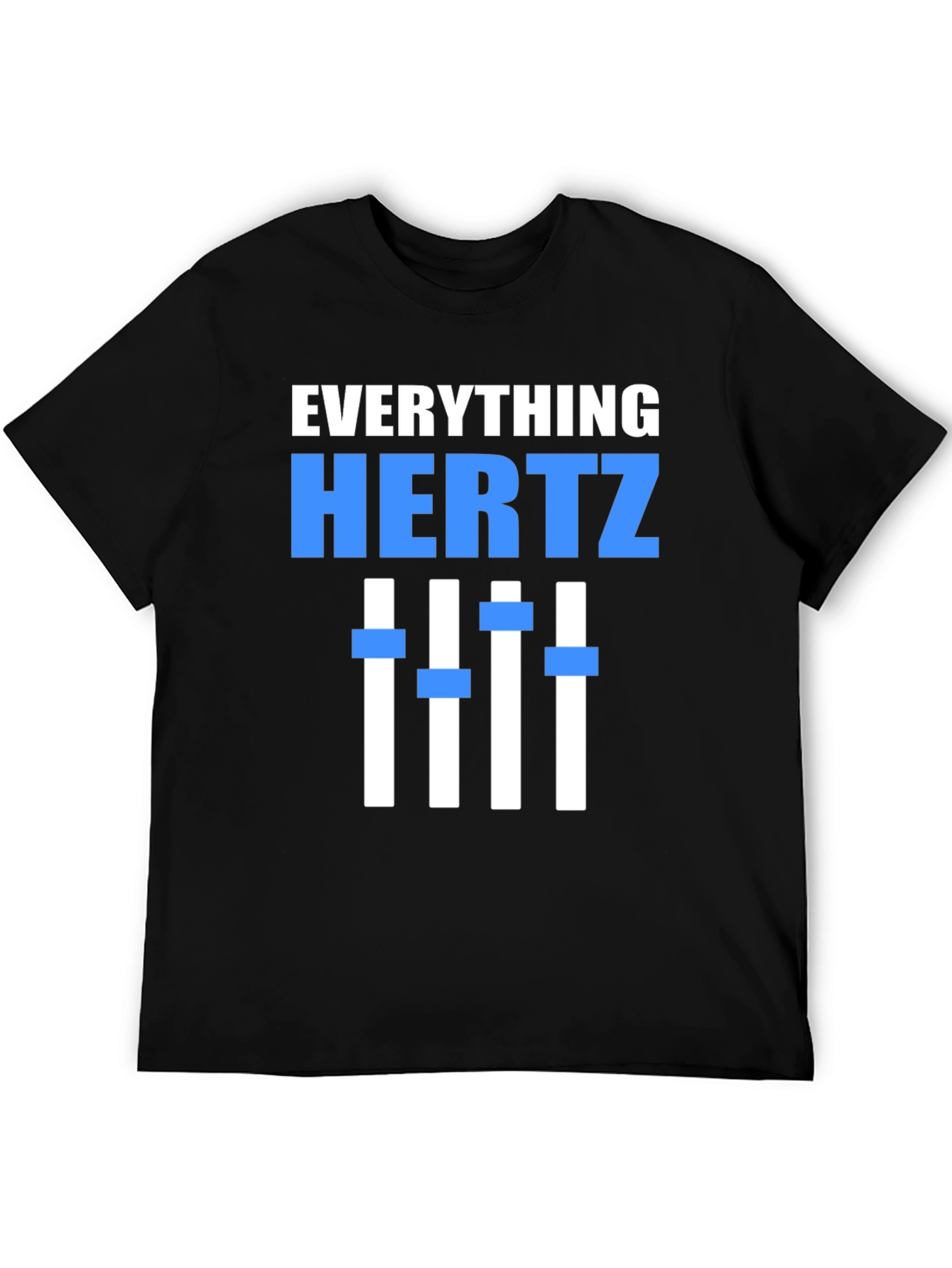 Everything Hertz Graphic T-Shirt - Black