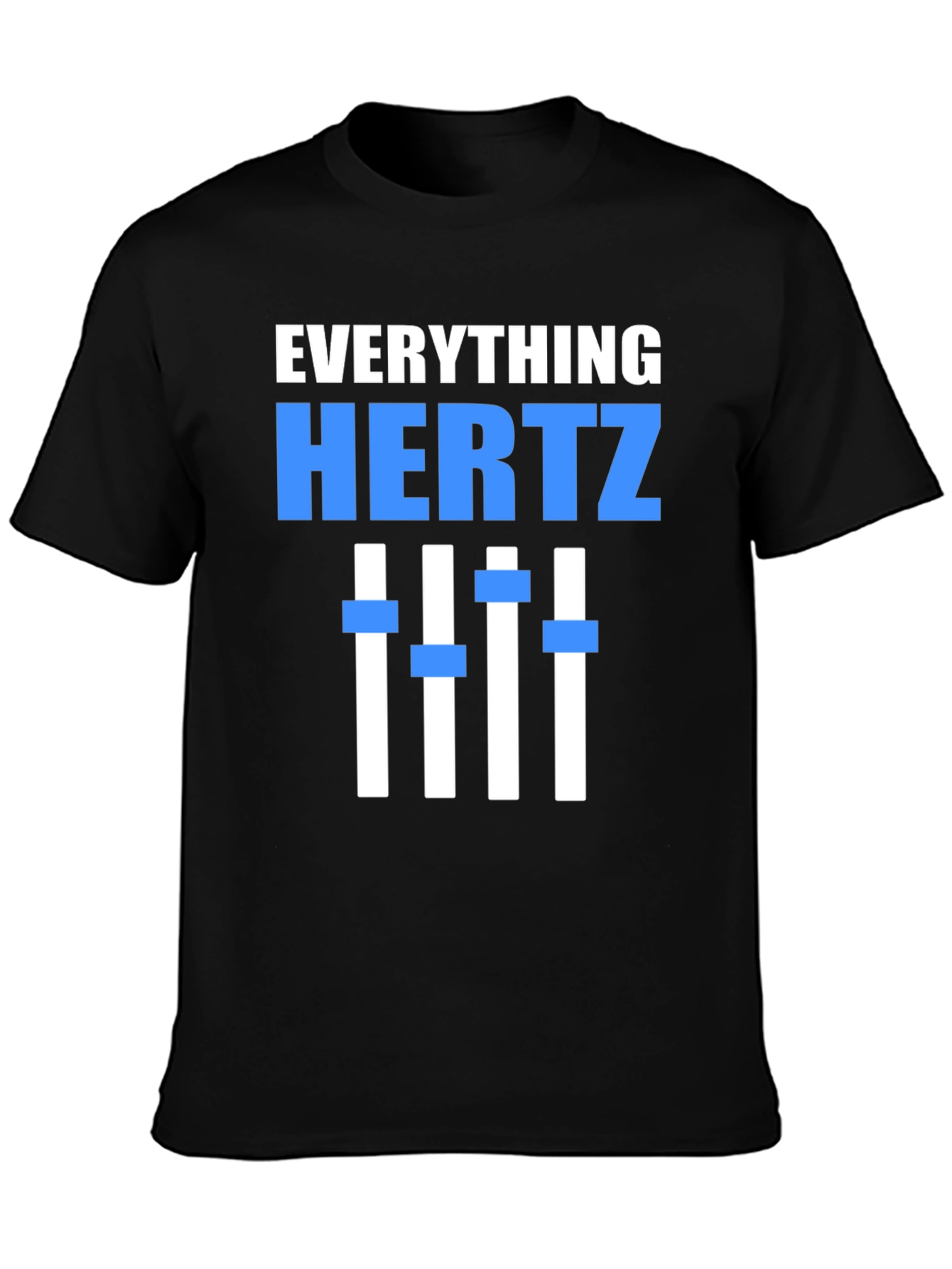 Everything Hertz Graphic T-Shirt - Black
