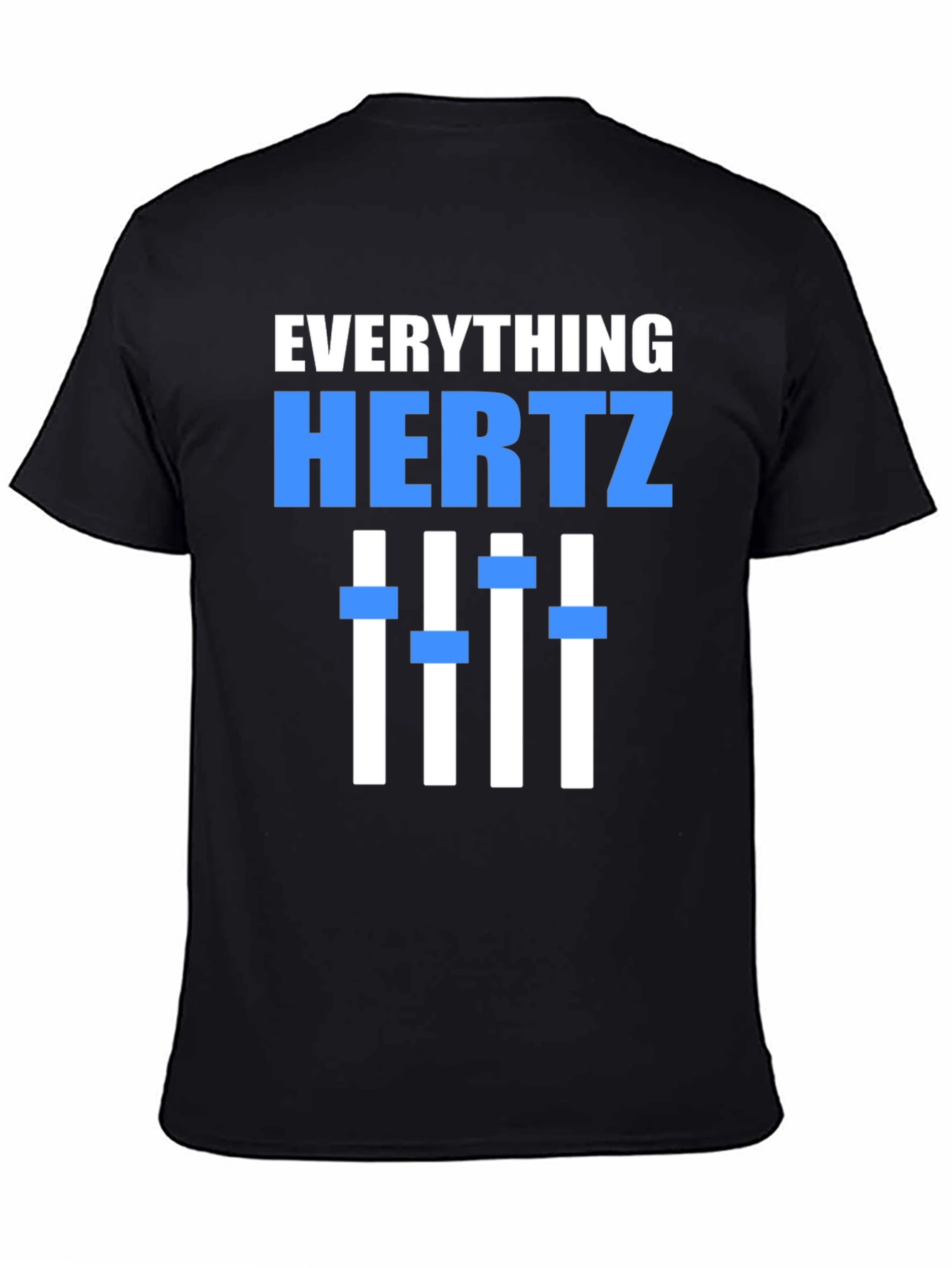 Everything Hertz Graphic T-Shirt - Black
