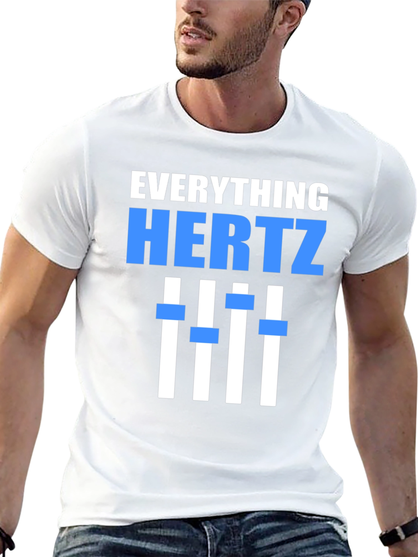 Everything Hertz Graphic T-Shirt - Black