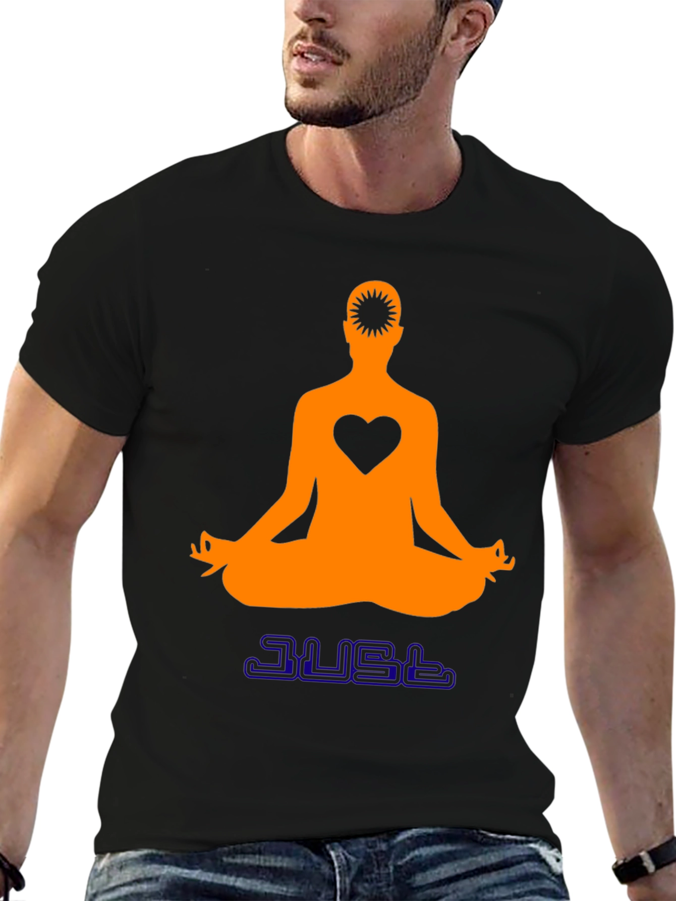 Meditative Heart Chakra Graphic Tee
