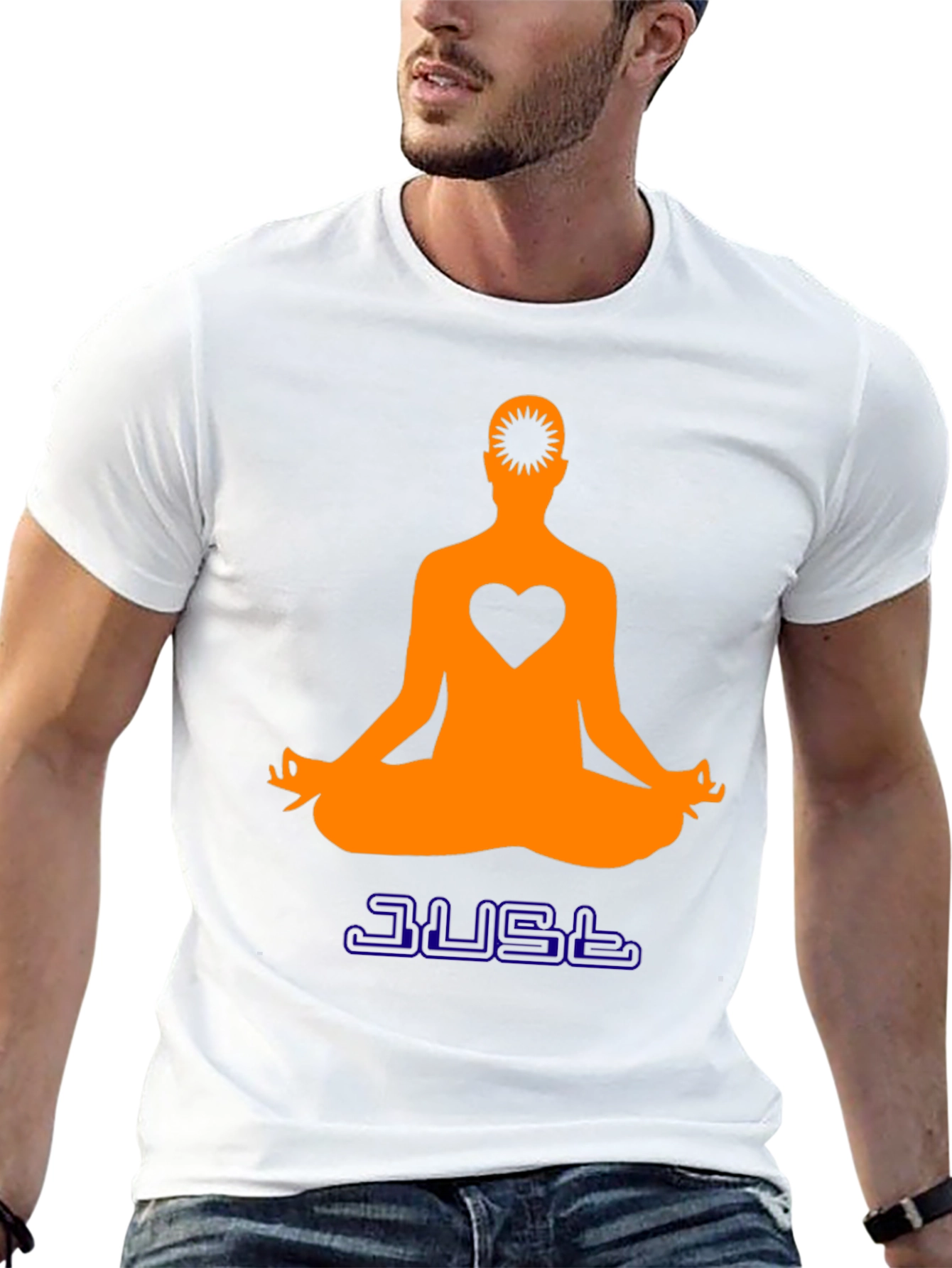 Meditative Heart Chakra Graphic Tee