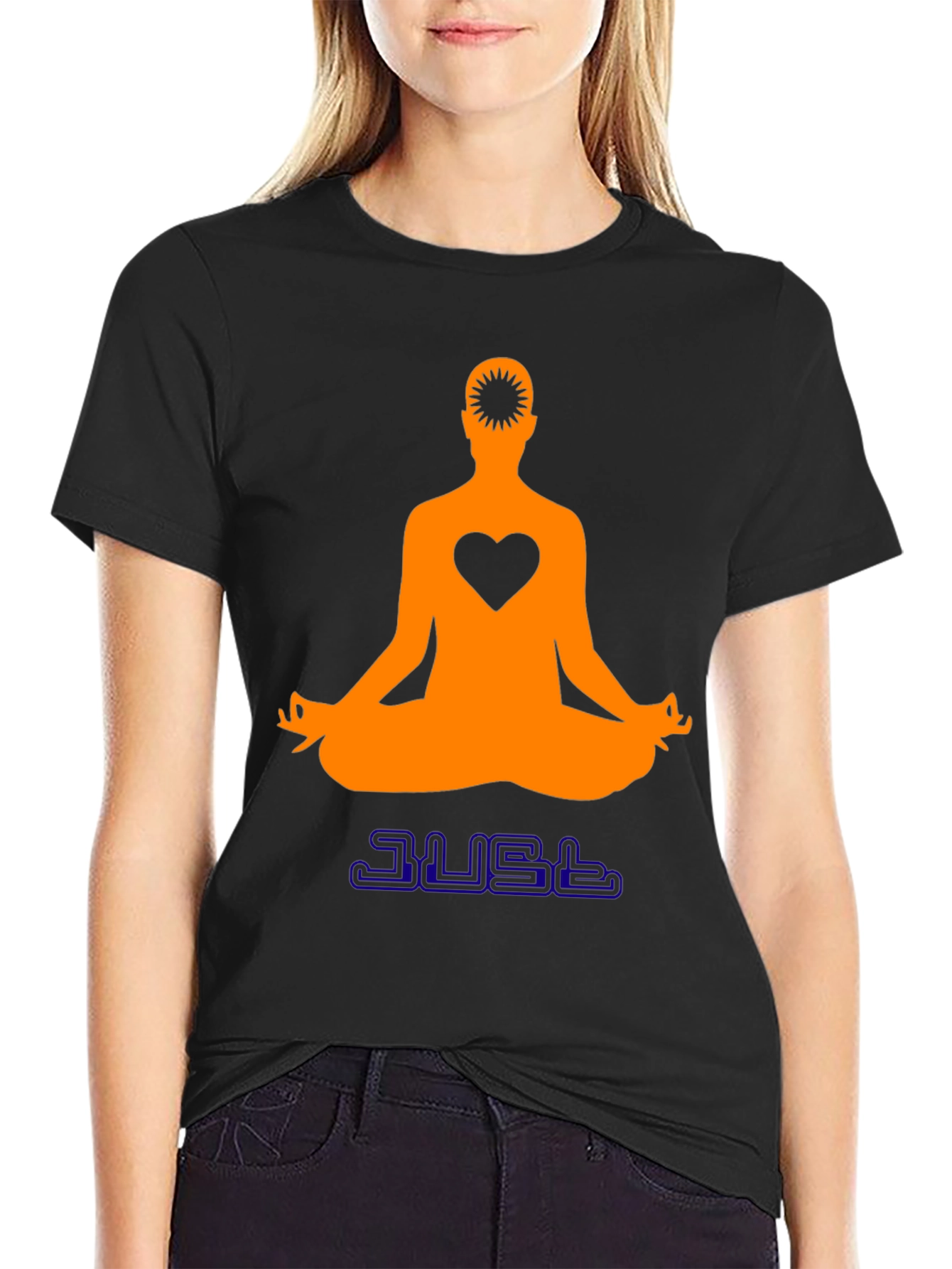 Meditative Heart Chakra Graphic Tee