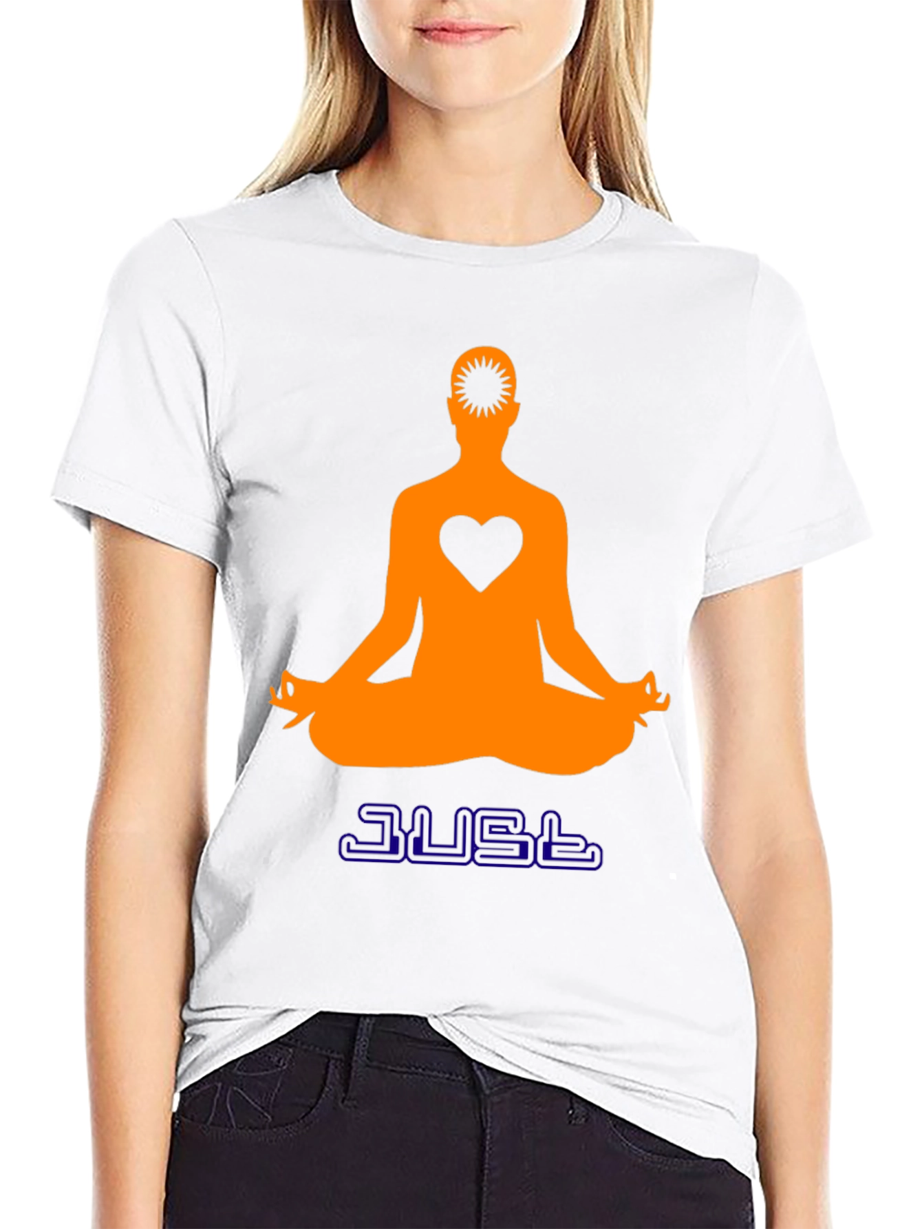 Meditative Heart Chakra Graphic Tee