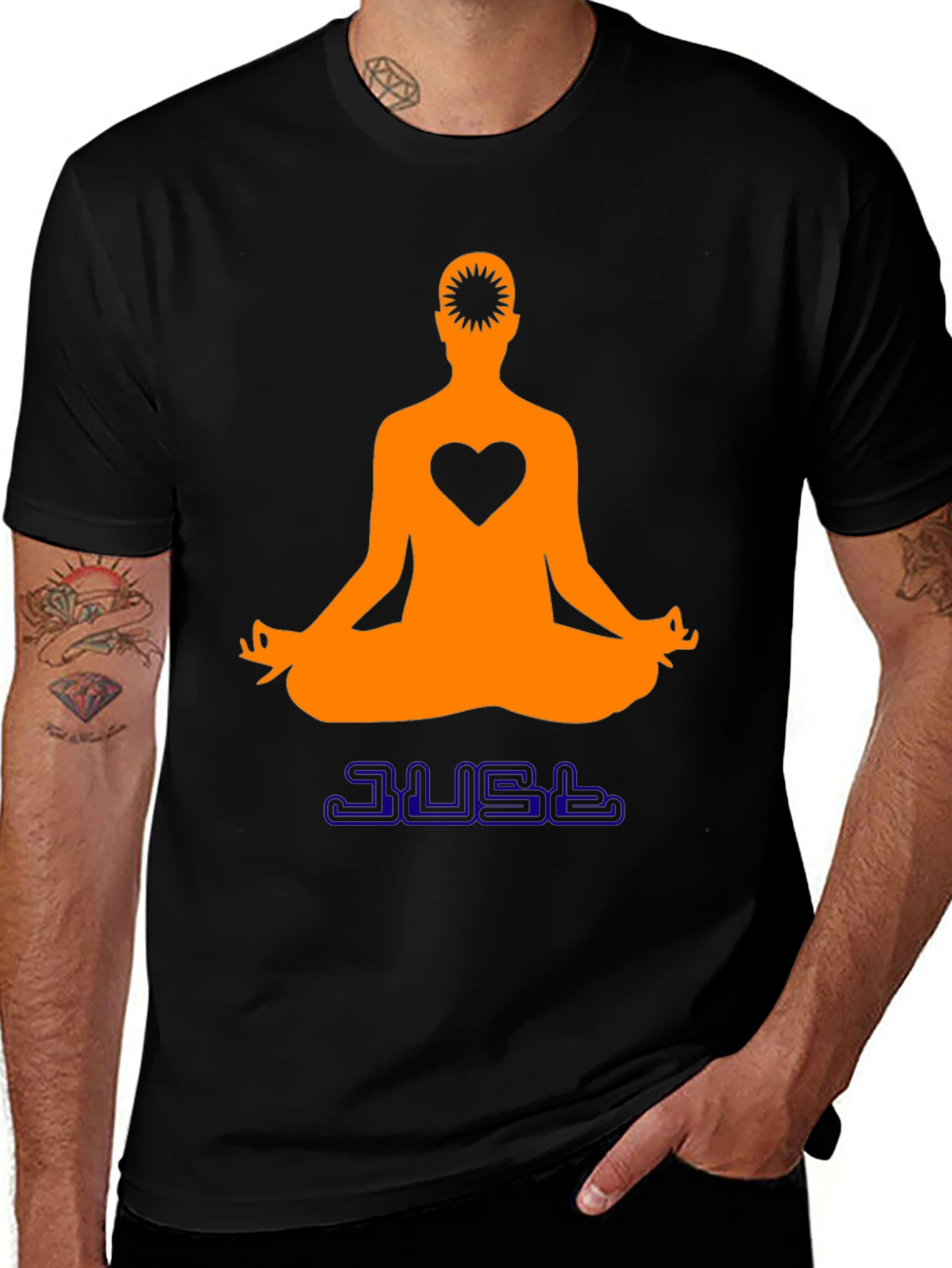 Meditative Heart Chakra Graphic Tee