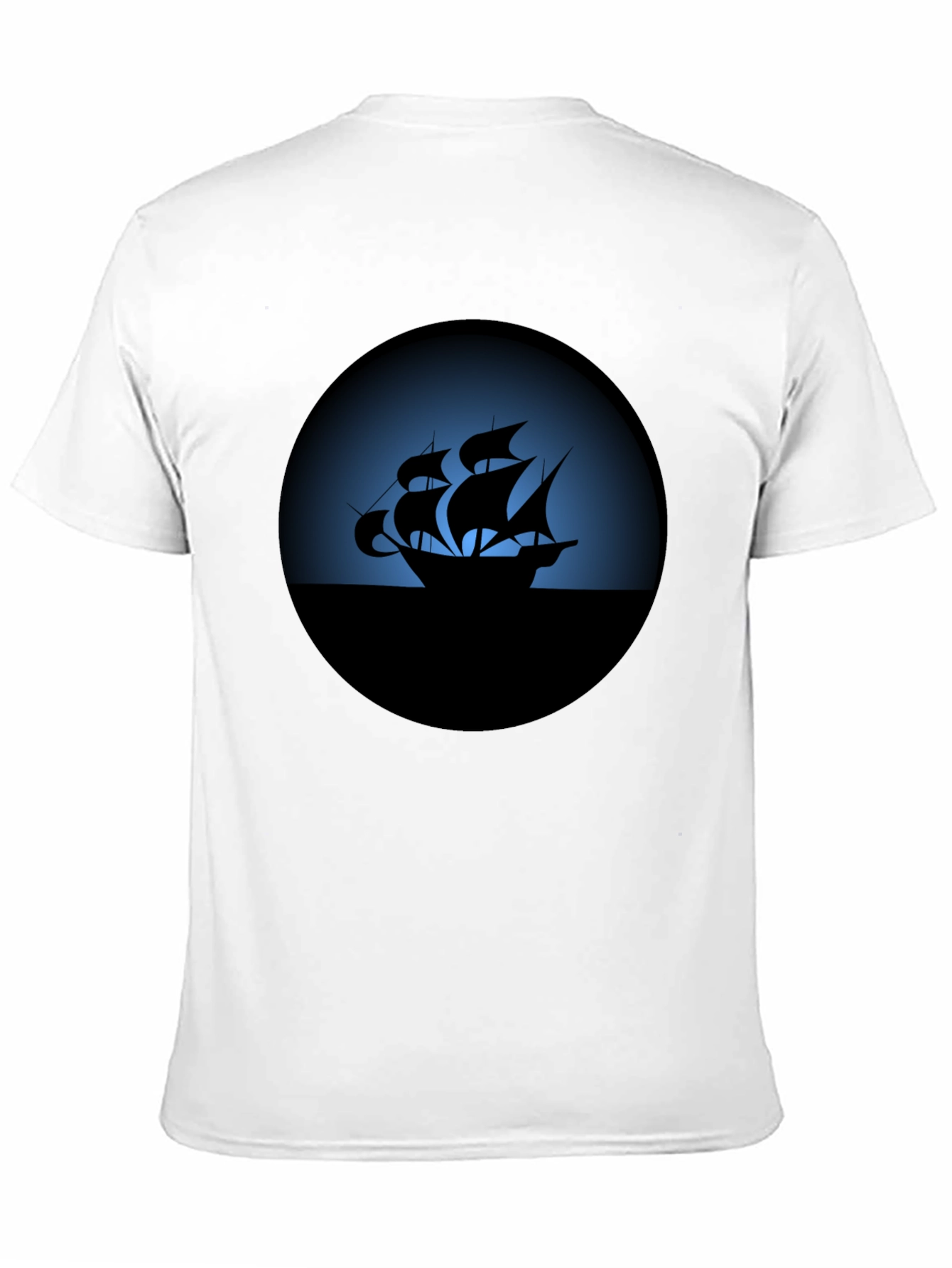 Nautical Silhouette Tee - Black