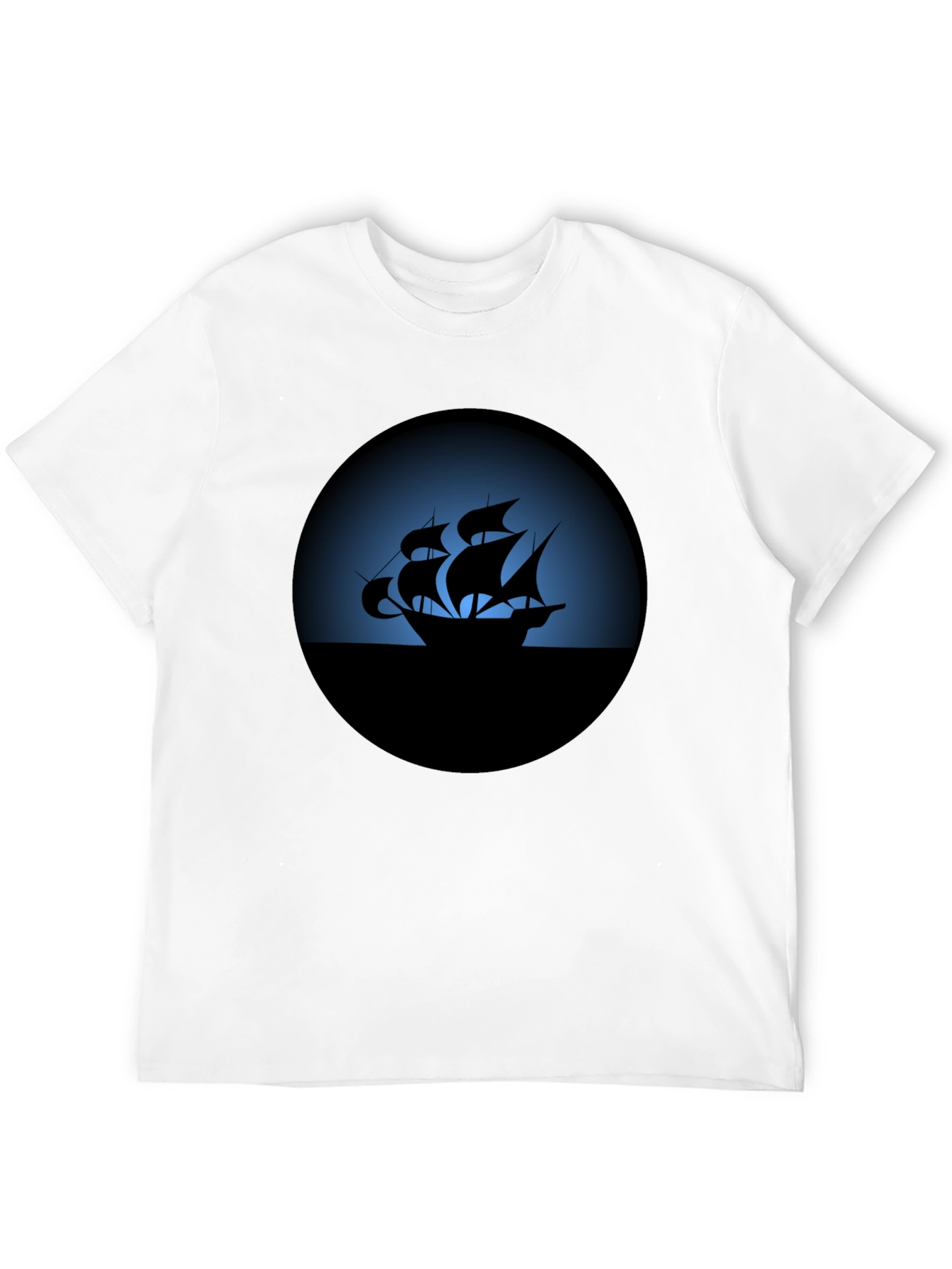 Nautical Silhouette Tee - Black