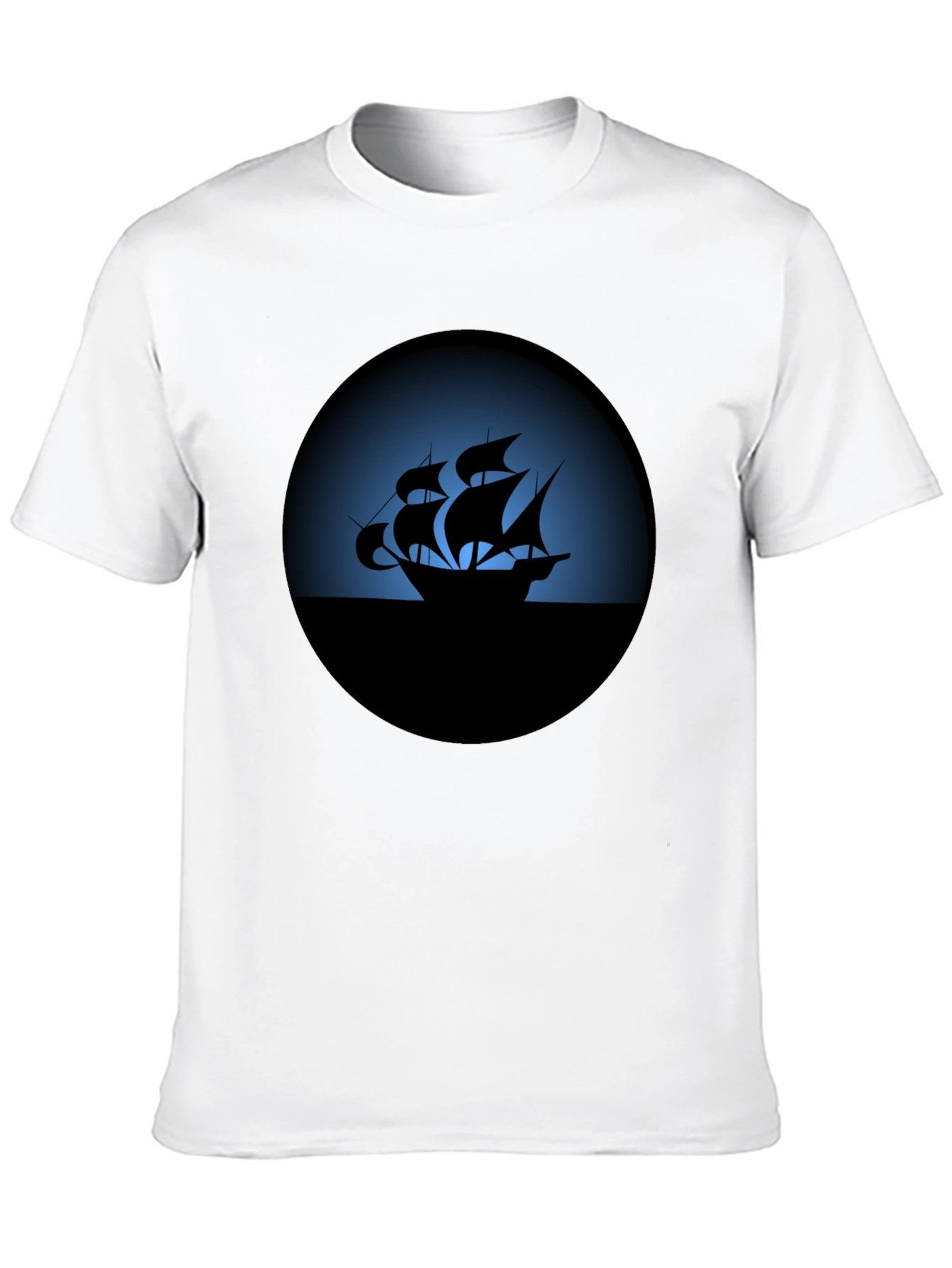 Nautical Silhouette Tee - Black