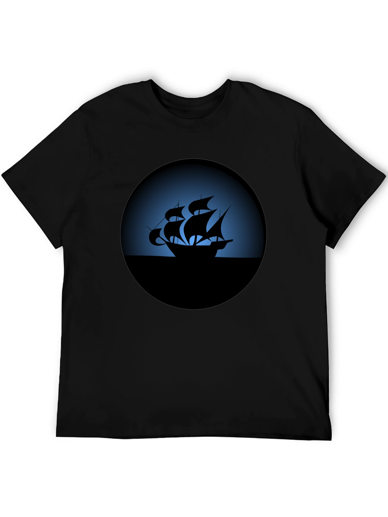 Nautical Silhouette Tee - Black