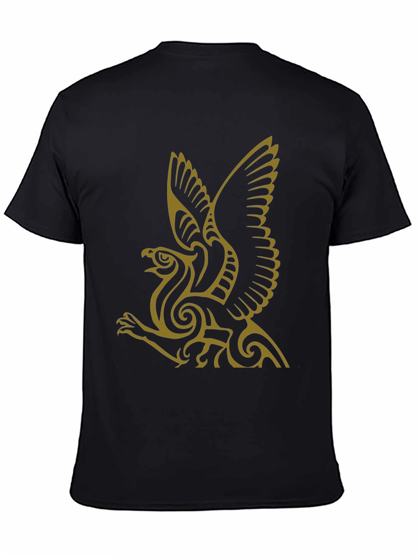 Griffin Graphic Tee - Stylish Black T-Shirt