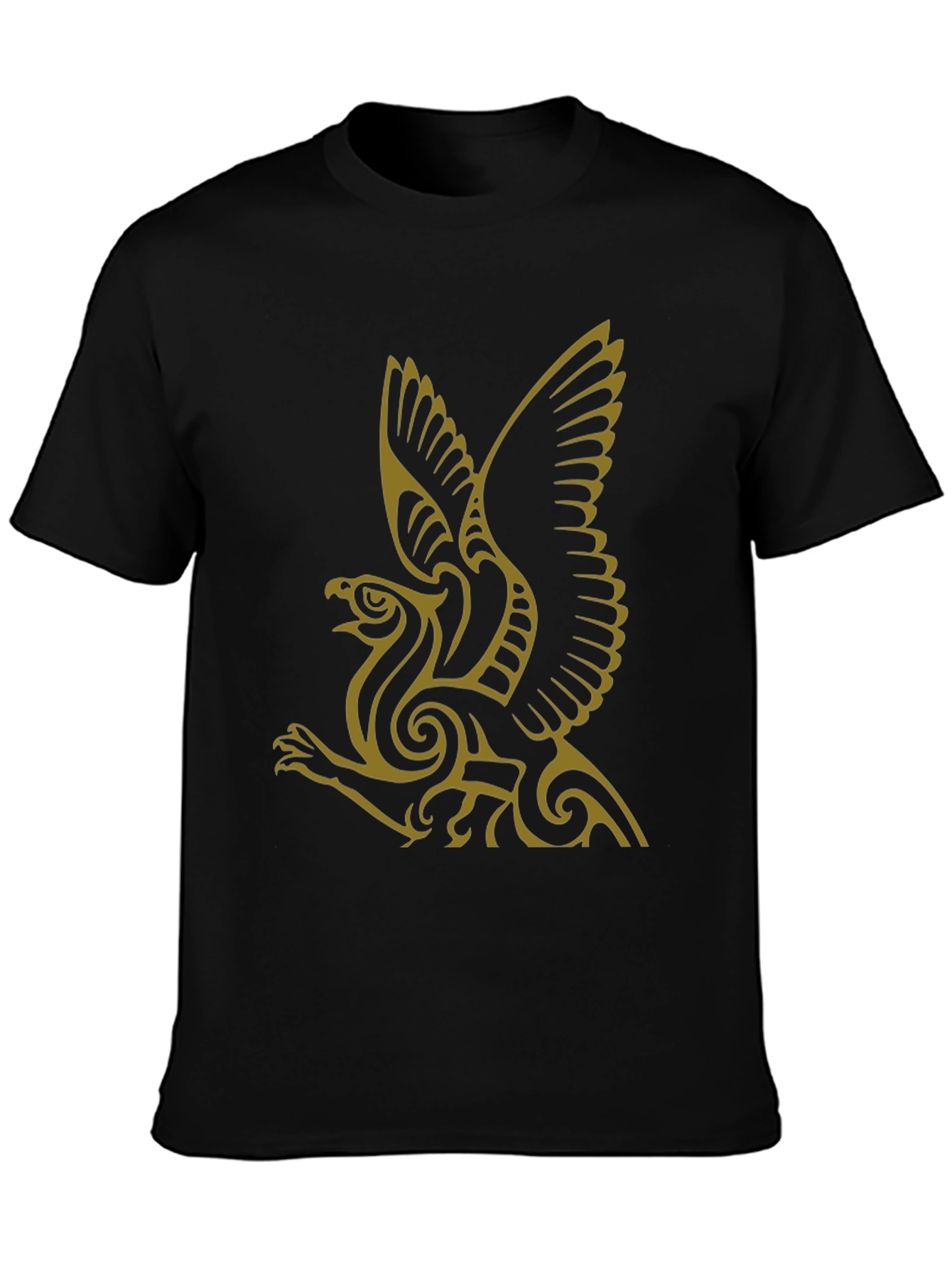 Griffin Graphic Tee - Stylish Black T-Shirt