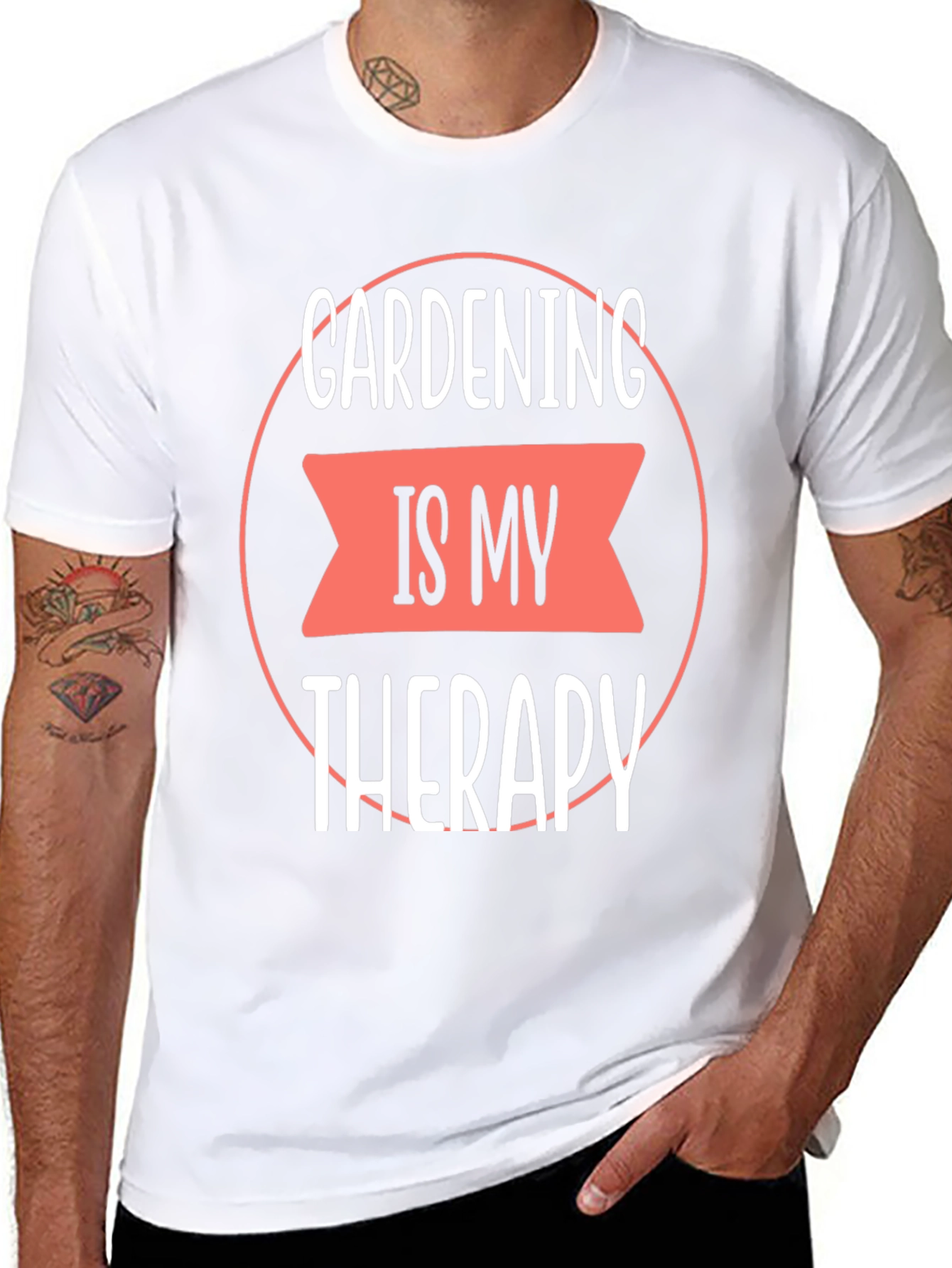 Gardening Is My Therapy Graphic Tee