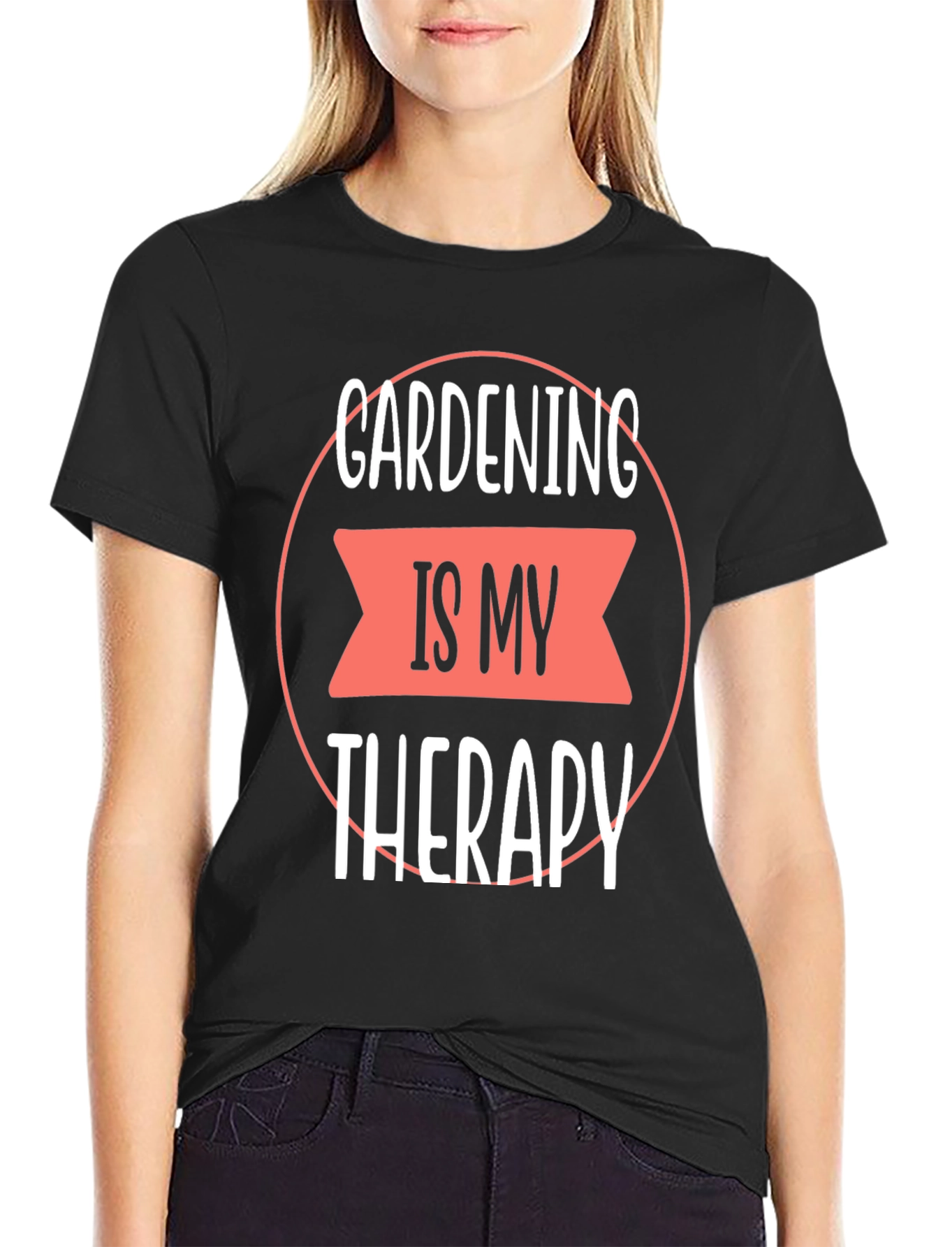 Gardening Is My Therapy Graphic Tee