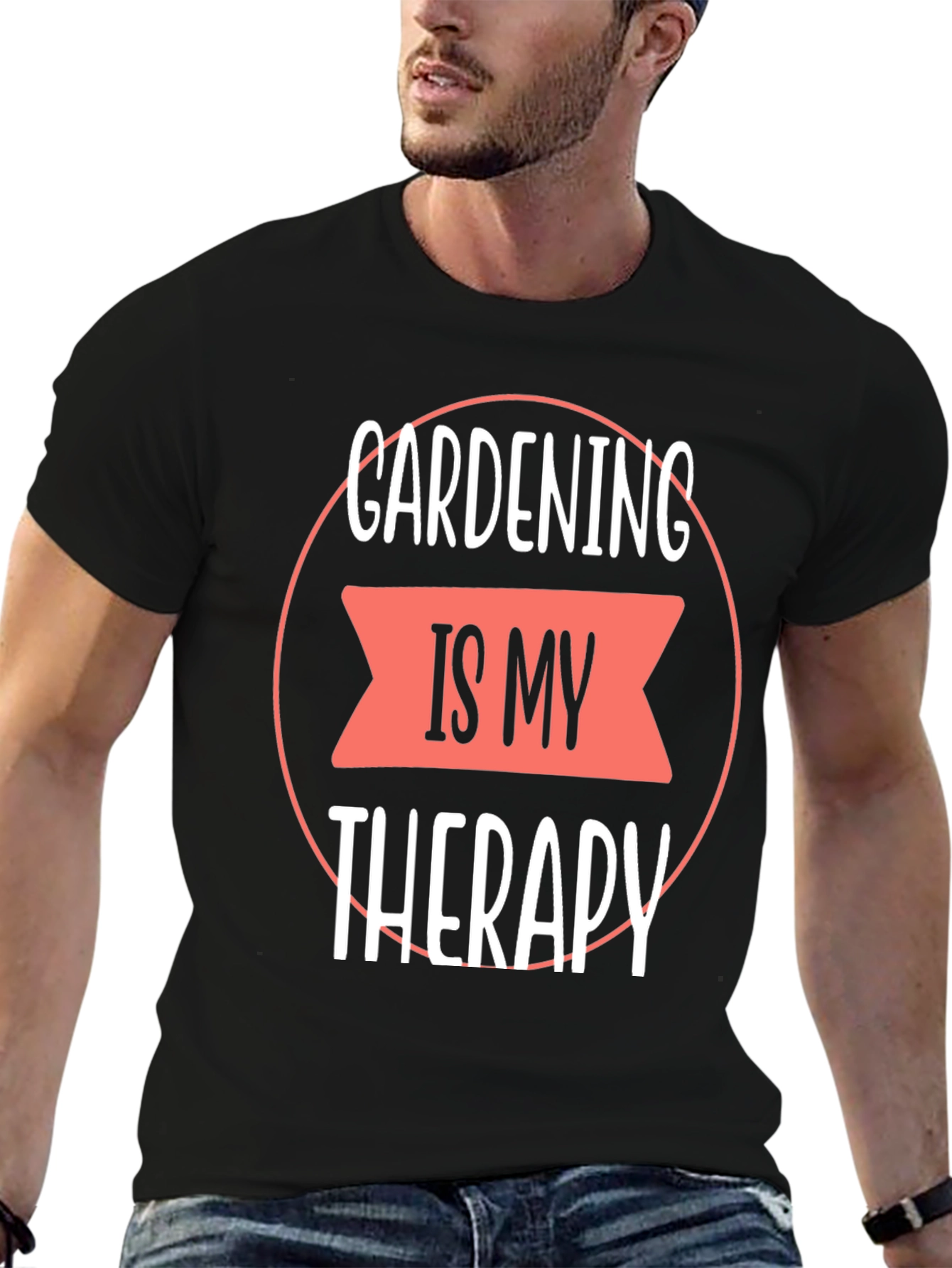 Gardening Is My Therapy Graphic Tee