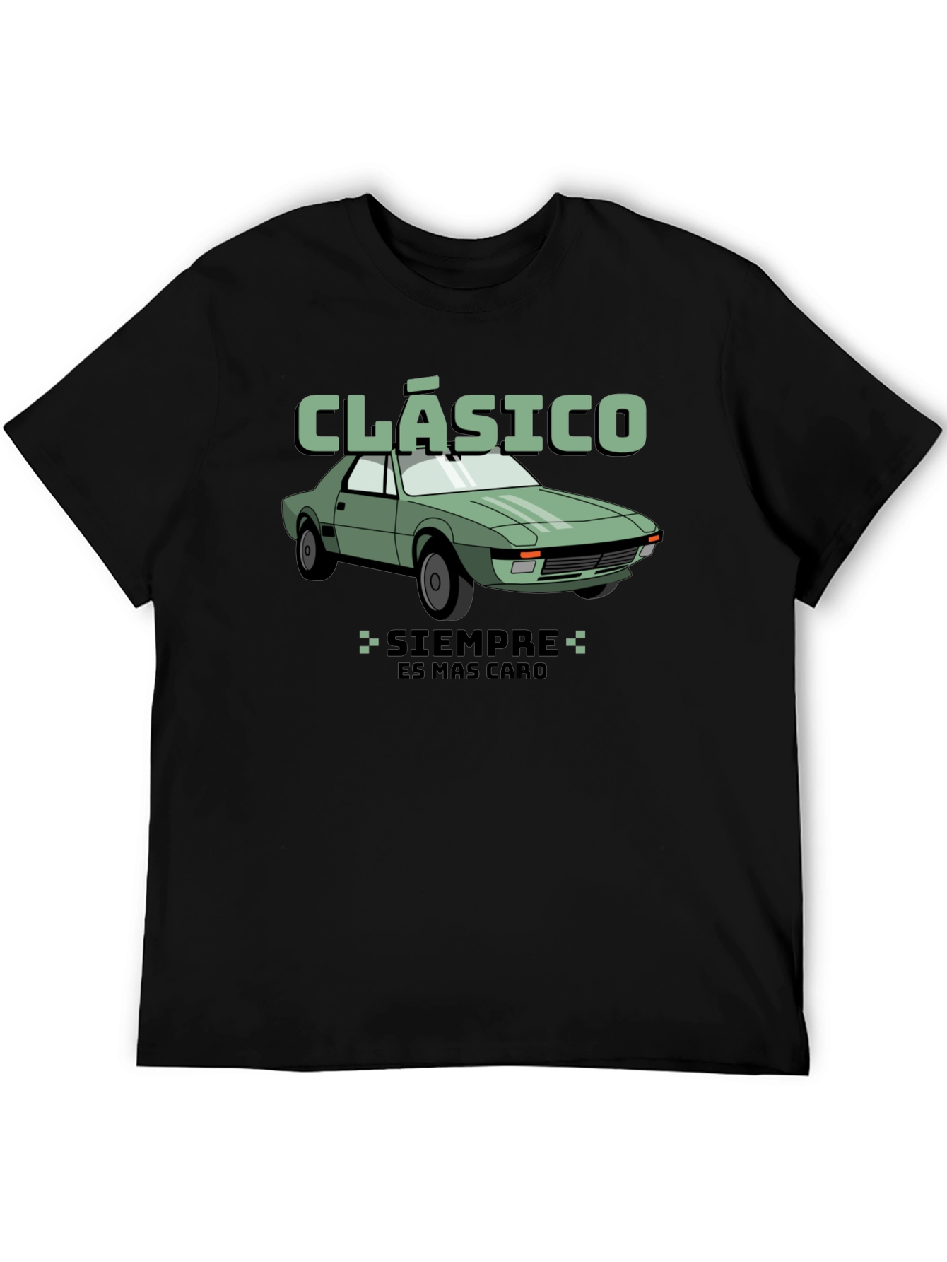 Classic Car T-Shirt - Siempre Es Mas Caro