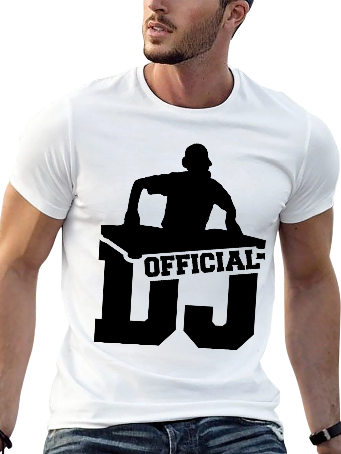 Official DJ Black Graphic T-Shirt