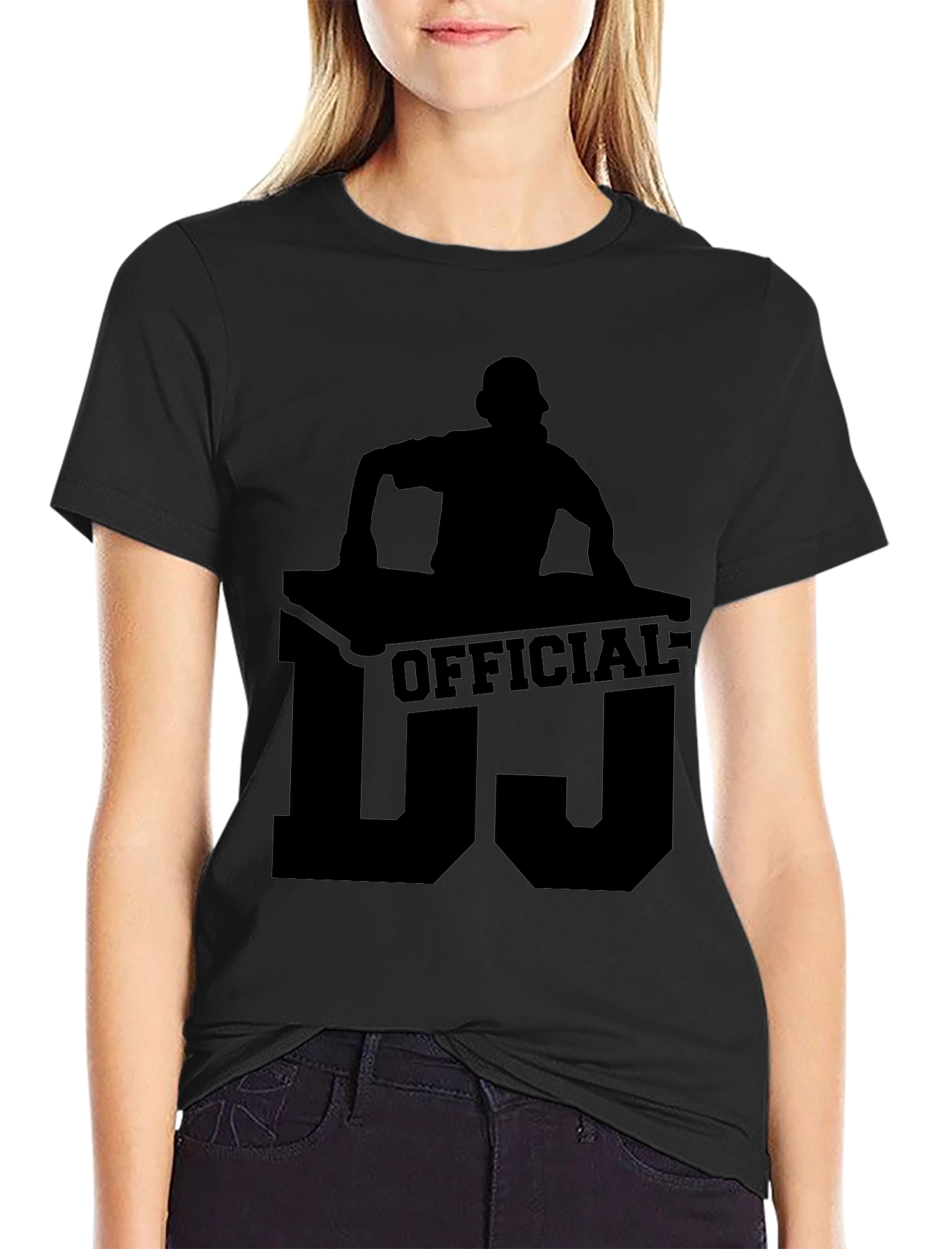 Official DJ Black Graphic T-Shirt