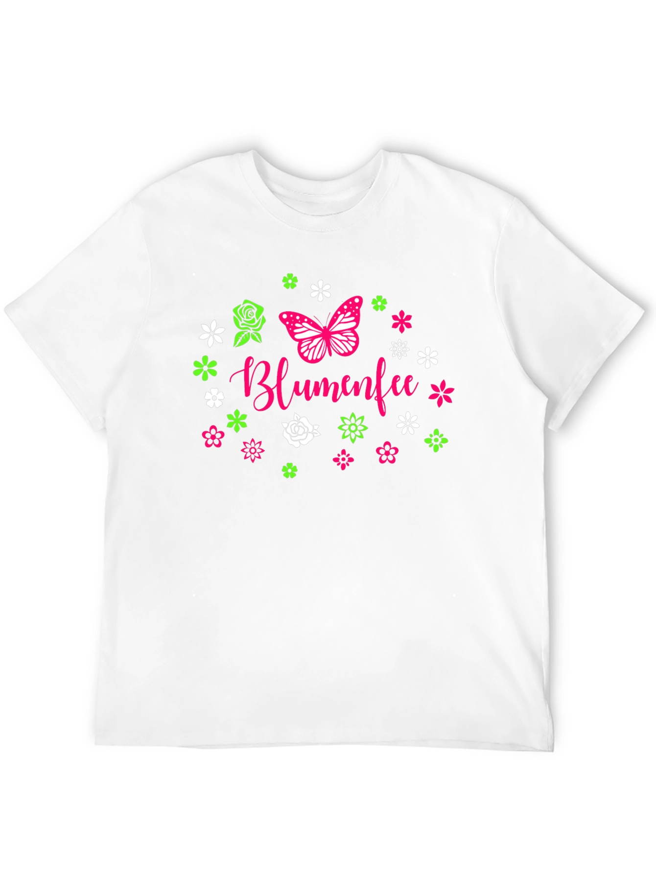 Blumenfee Butterfly Flower T-Shirt