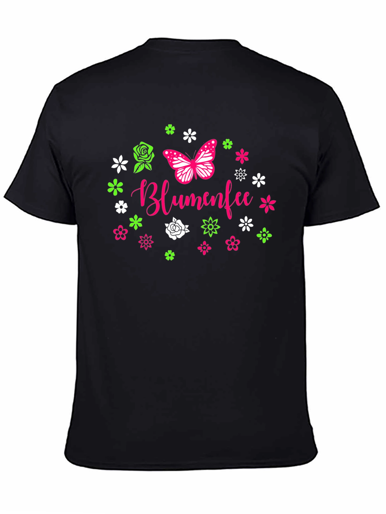 Blumenfee Butterfly Flower T-Shirt