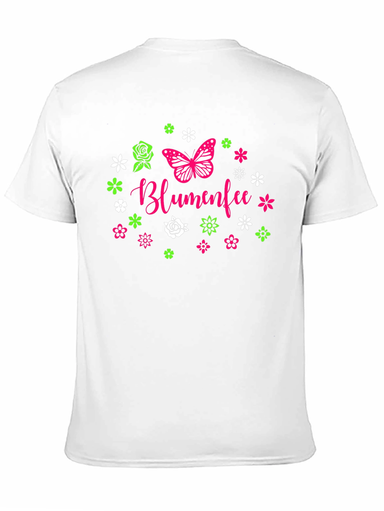 Blumenfee Butterfly Flower T-Shirt