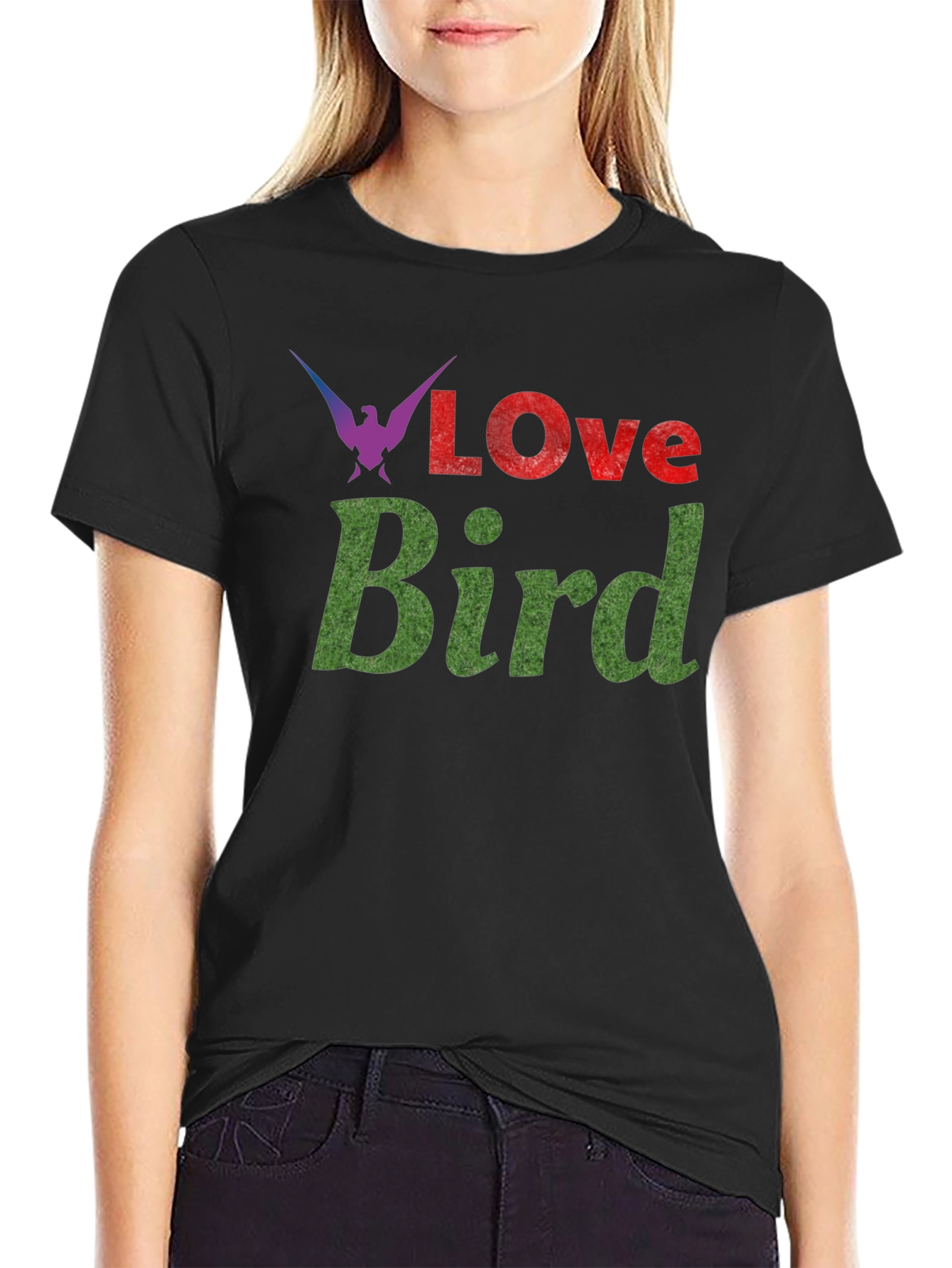 Love Bird Graphic T-Shirt