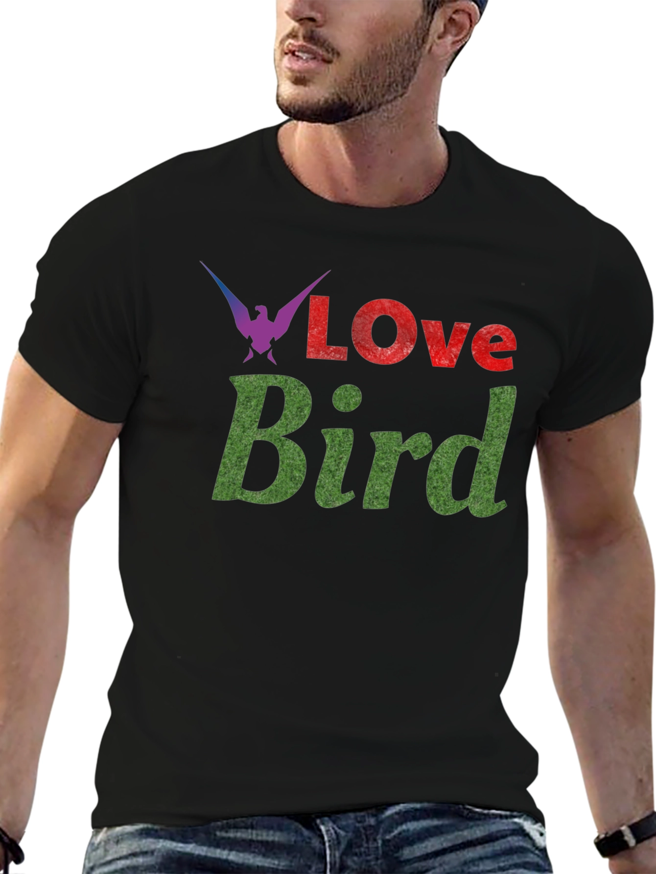 Love Bird Graphic T-Shirt