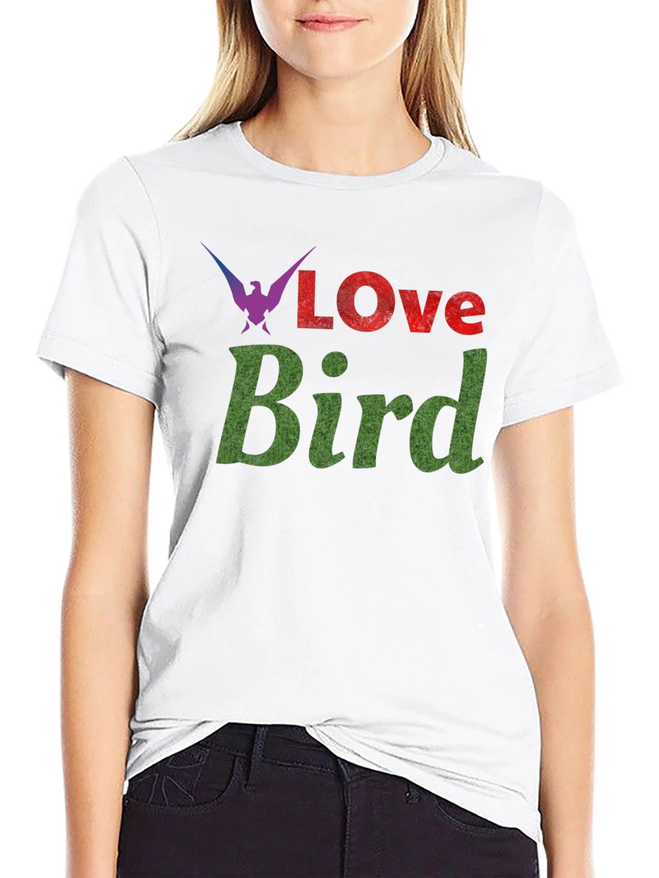Love Bird Graphic T-Shirt