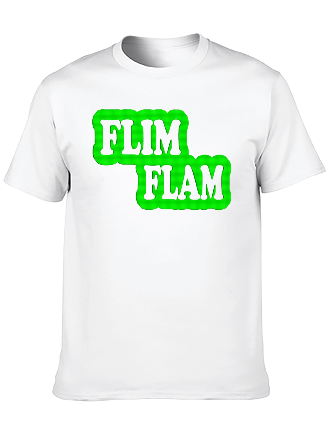 Flim Flam Graphic T-Shirt - Novelty Design Tee